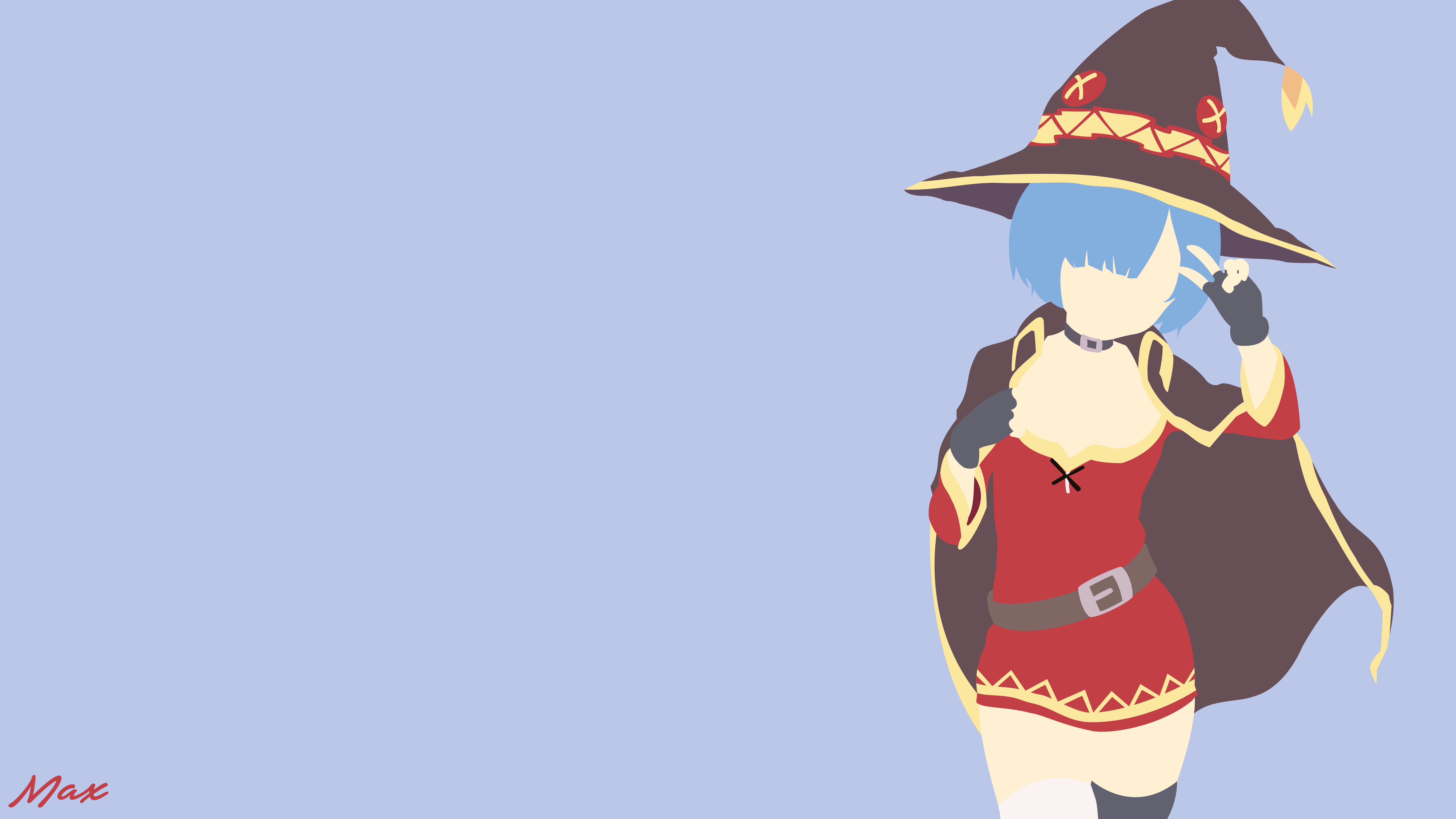 Megumin from Re:Zero Crossover HD Wallpaper
