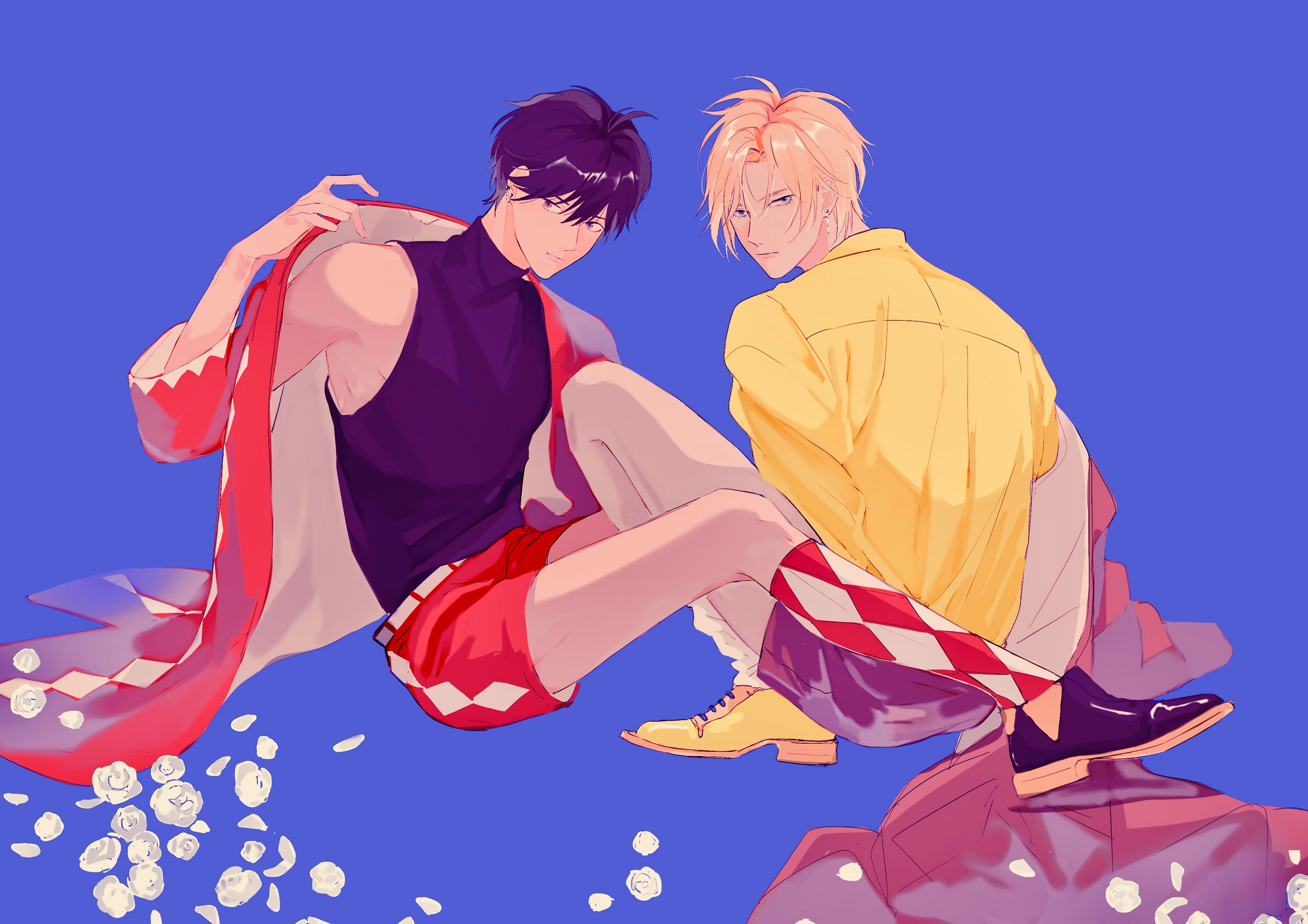 Ash Lynx and Eiji Okumura from Banana Fish HD Wallpaper