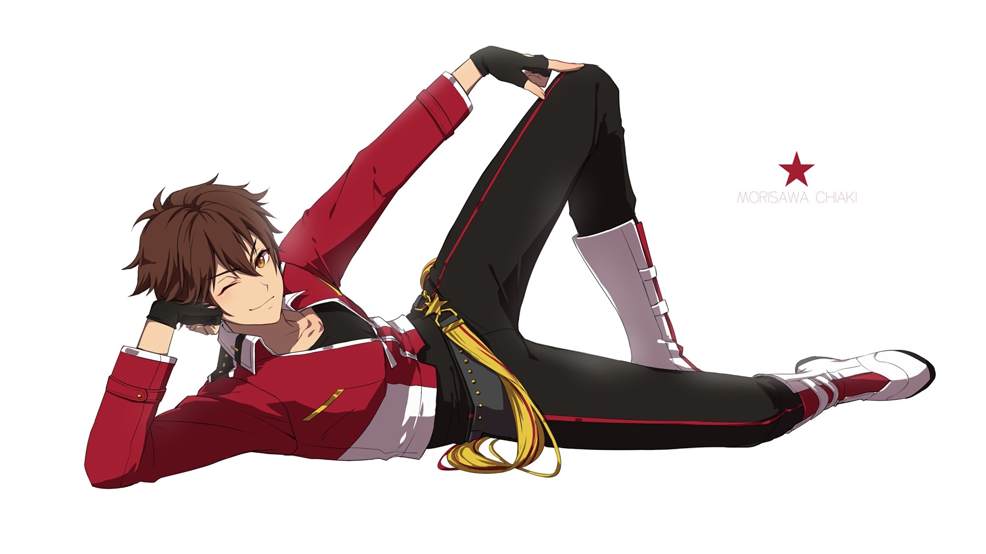 Chiaki Morisawa from Ensemble Stars! posing HD Wallpaper
