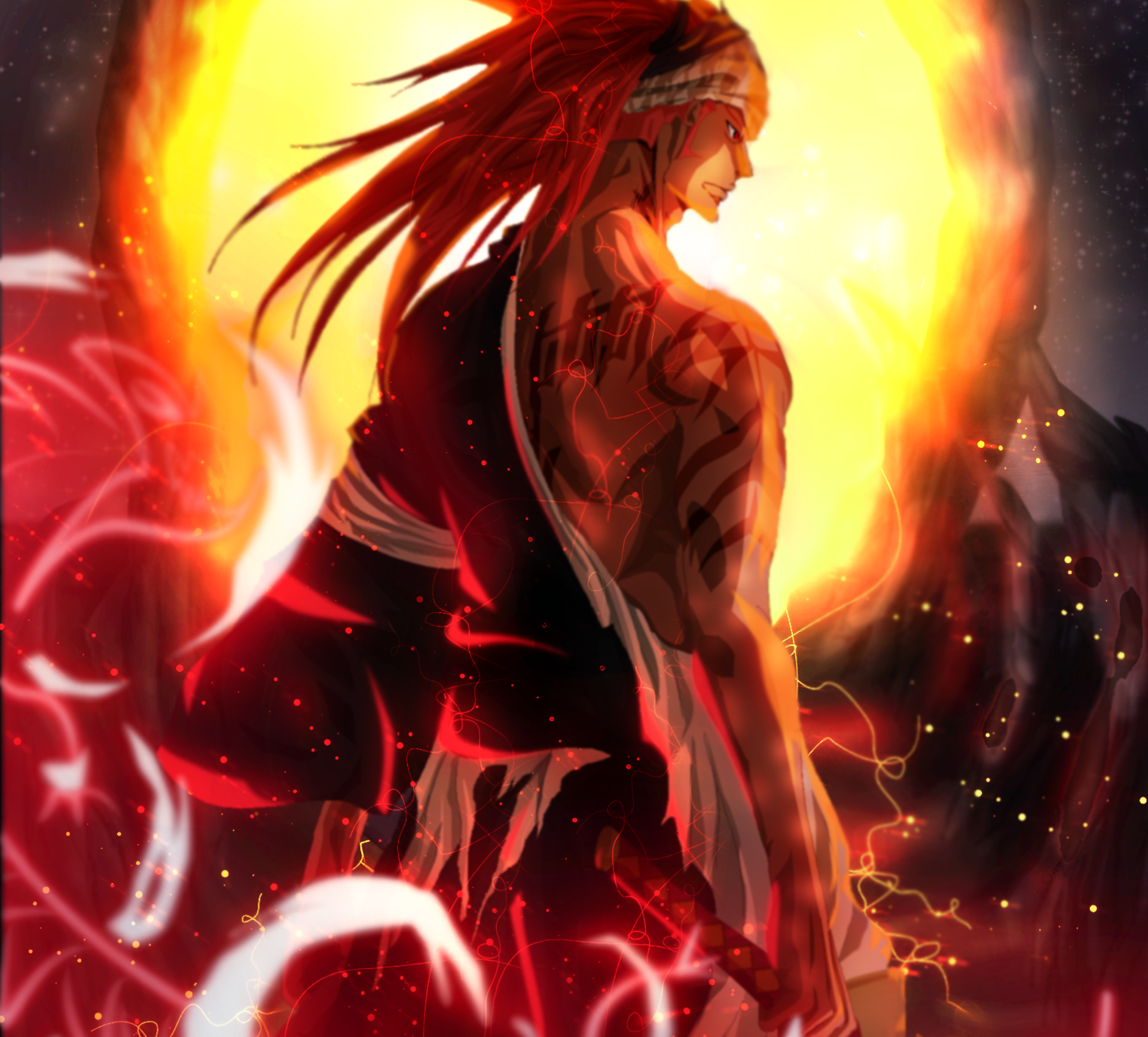 Renji Abarai from Bleach HD Wallpaper