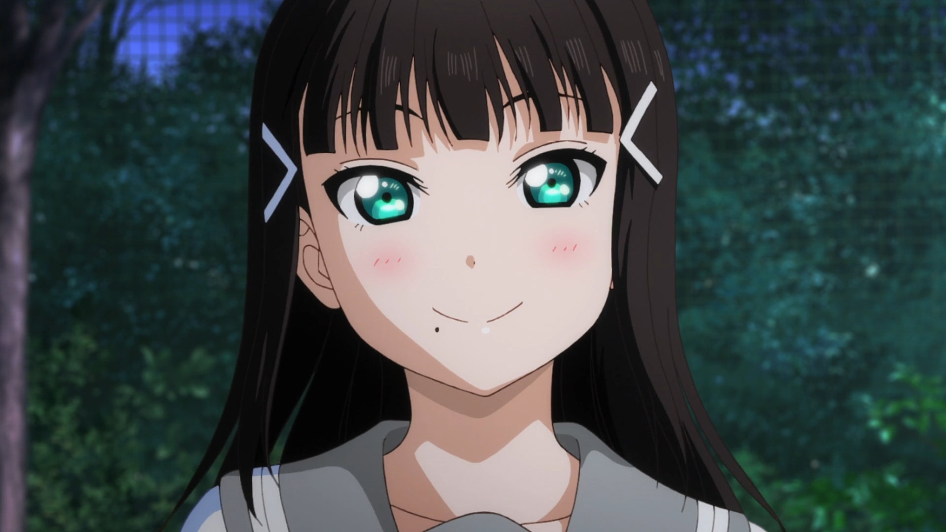 Smiling Dia Kurosawa from Love Live! Sunshine!! HD Wallpaper