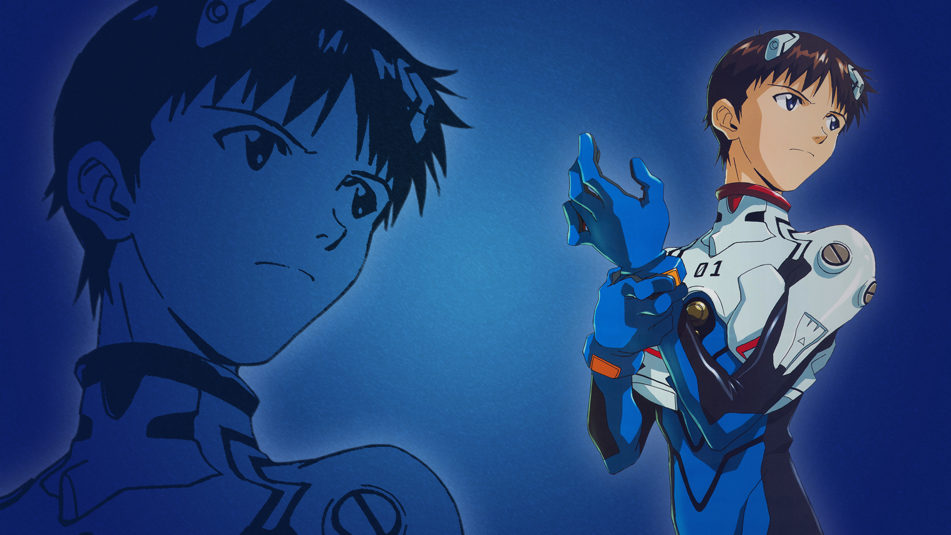 Shinji Ikari from Neon Genesis Evangelion HD Wallpaper