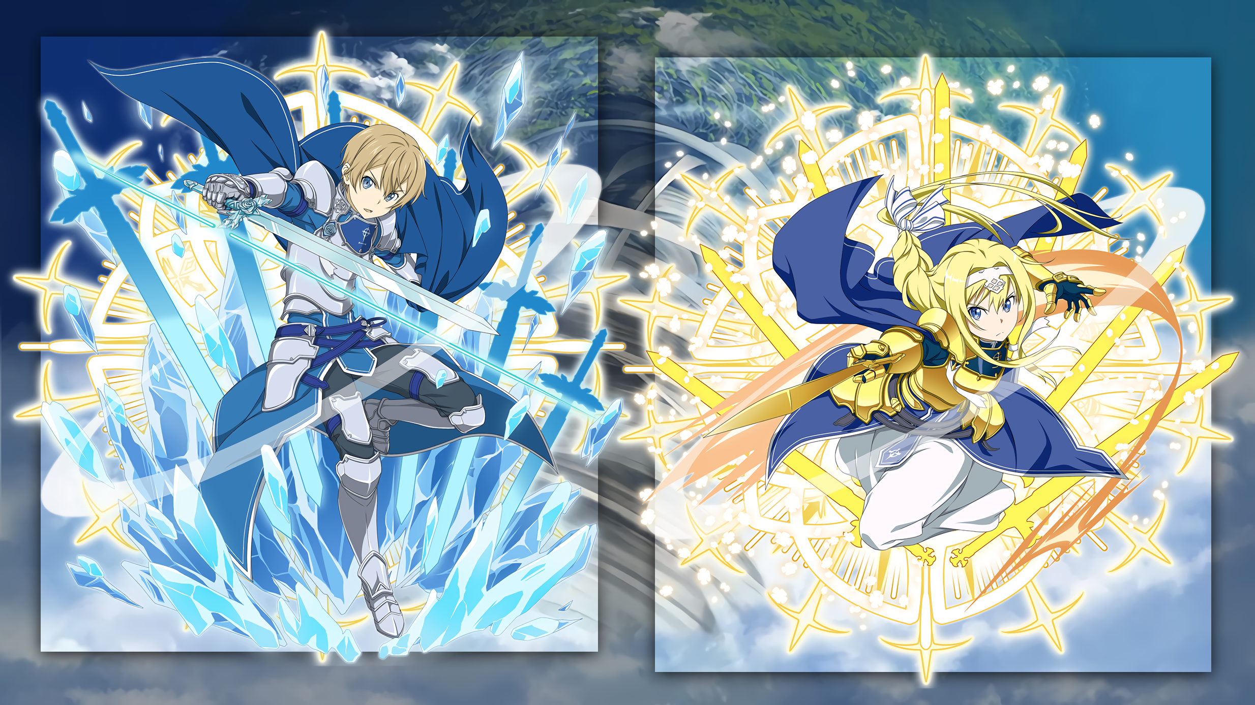 Eugeo and Alice from Sword Art Online: Alicization HD Wallpaper