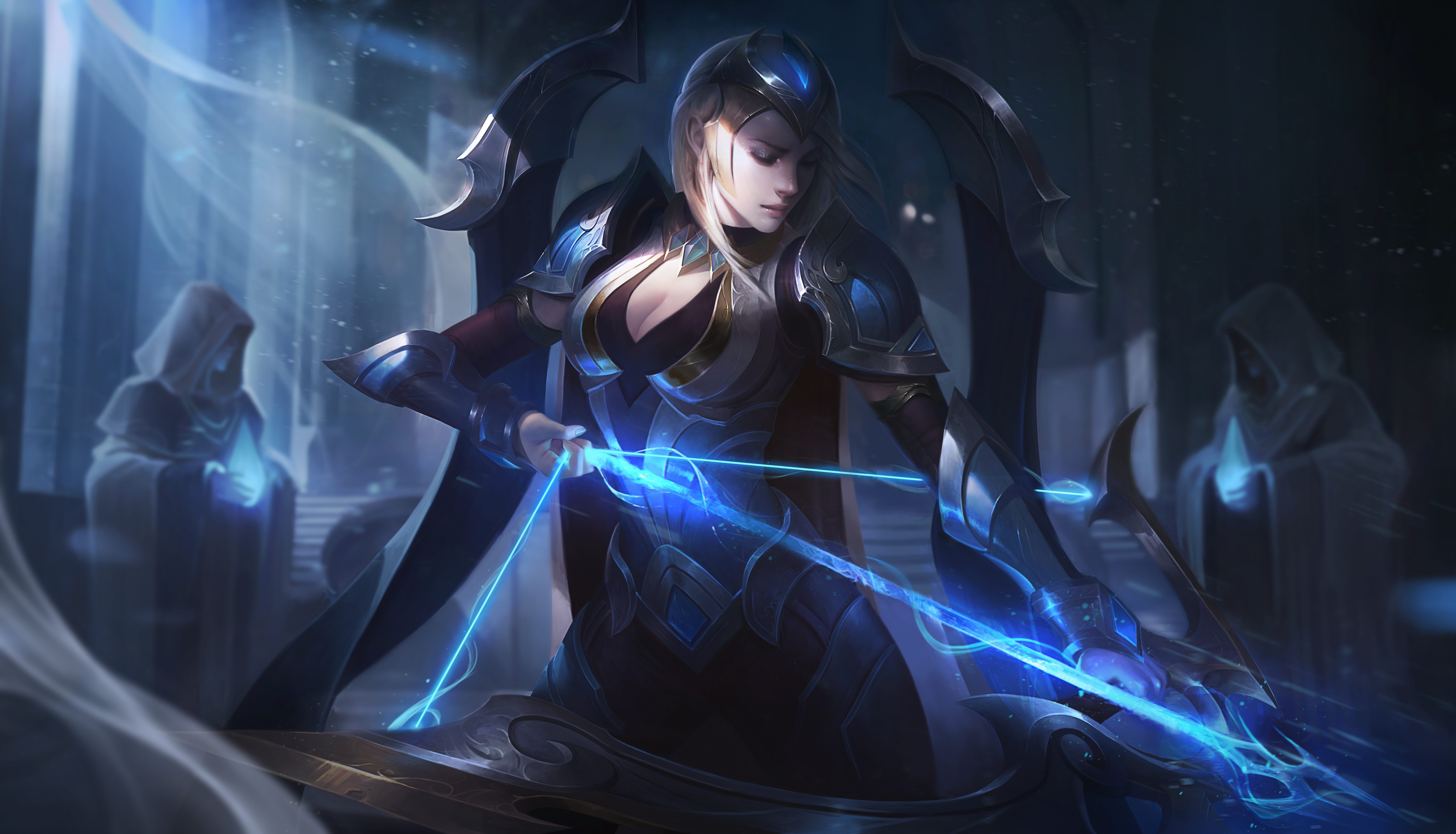 Ashe from League of Legends HD Wallpaper