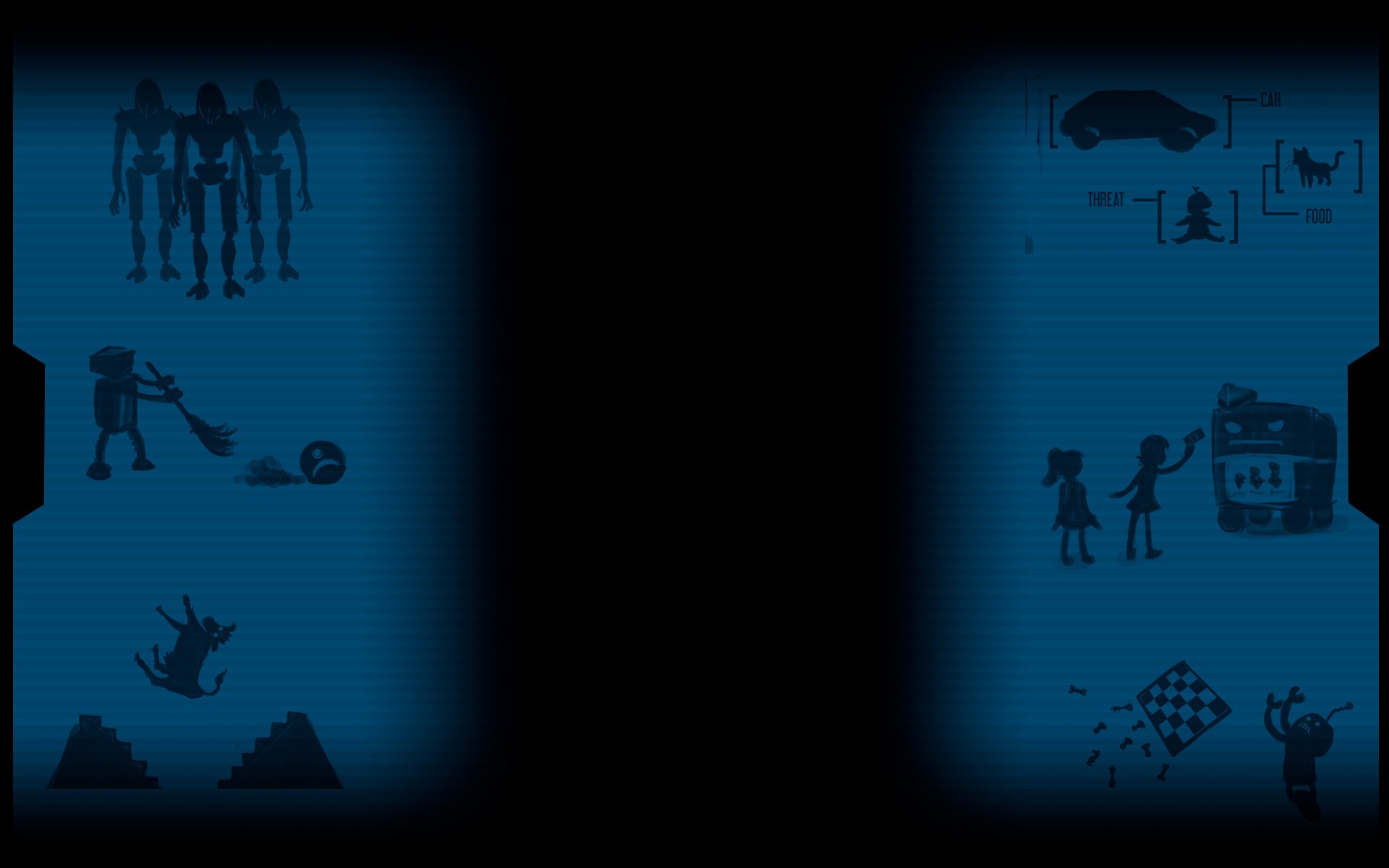 Robots and children in a digital world HD Wallpaper