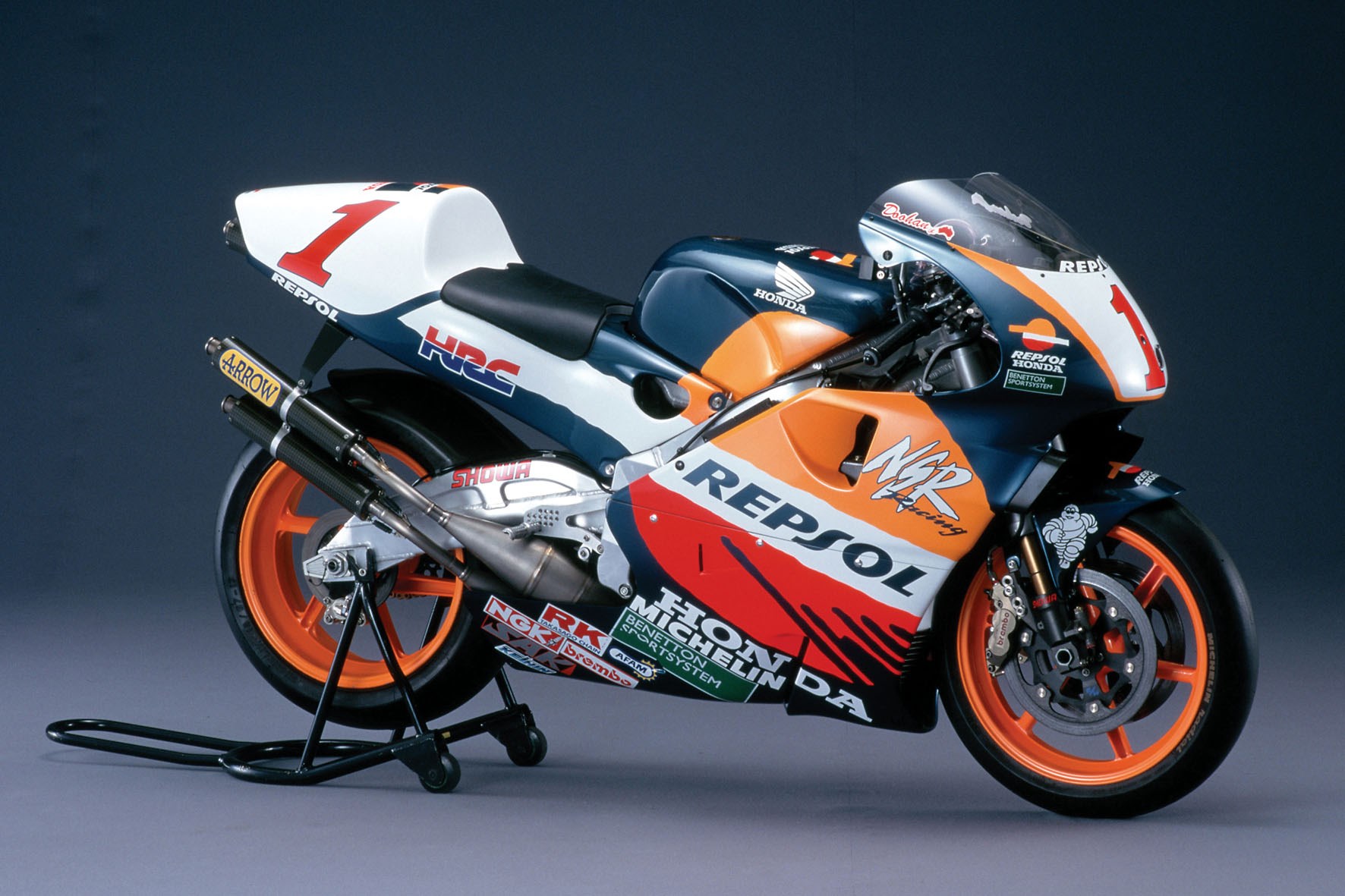 Honda NSR500 Repsol Racing Motorcycle HD Wallpaper