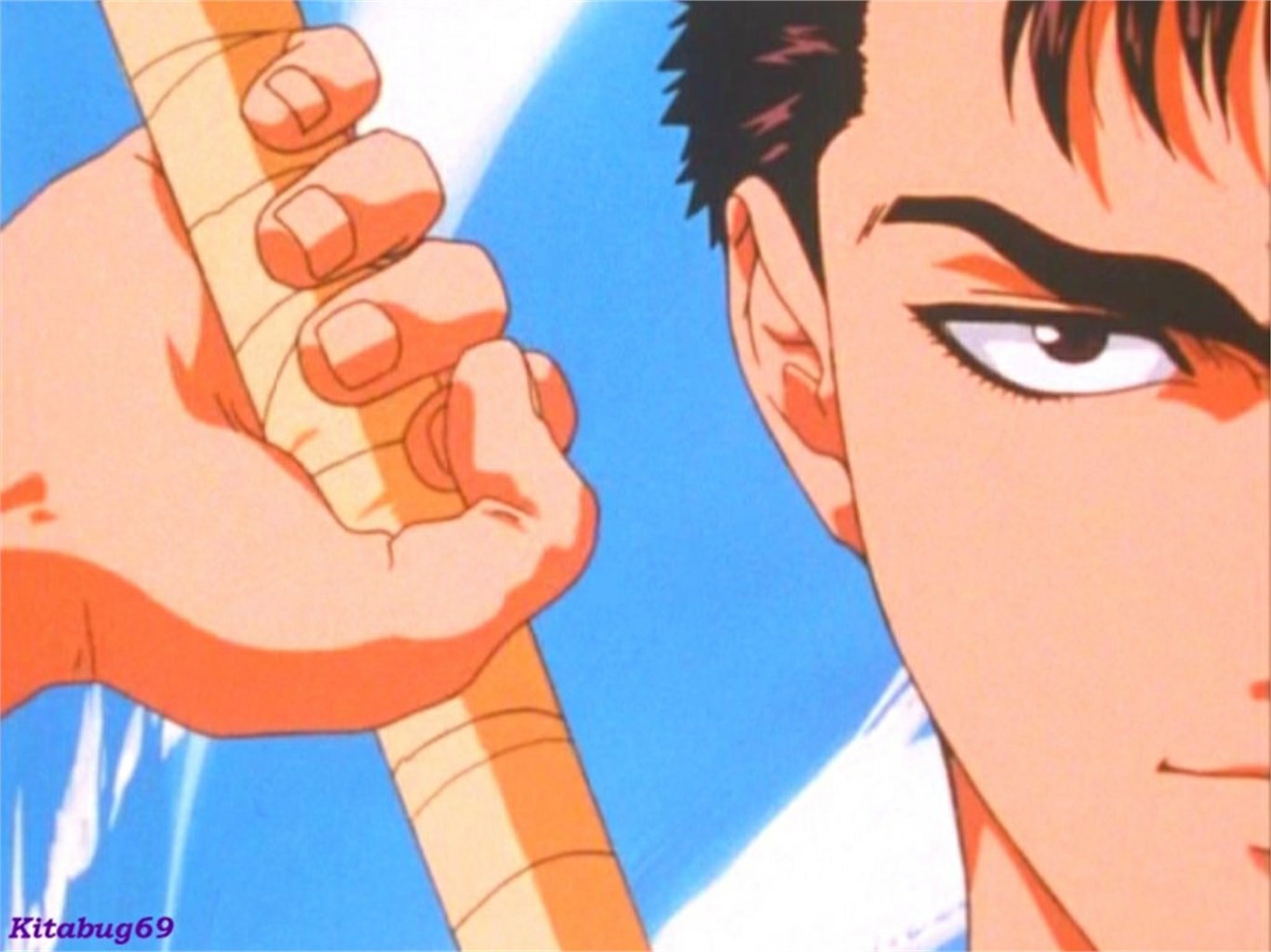 Guts from Berserk holding a sword HD Wallpaper