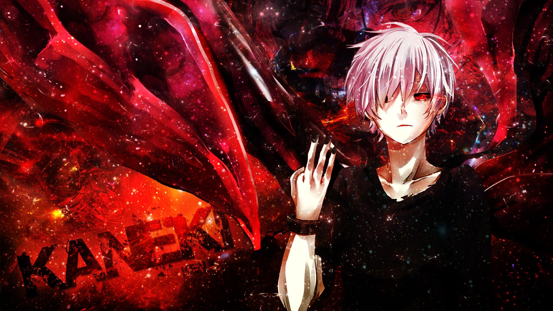 Kaneki Ken from Tokyo Ghoul HD Wallpaper