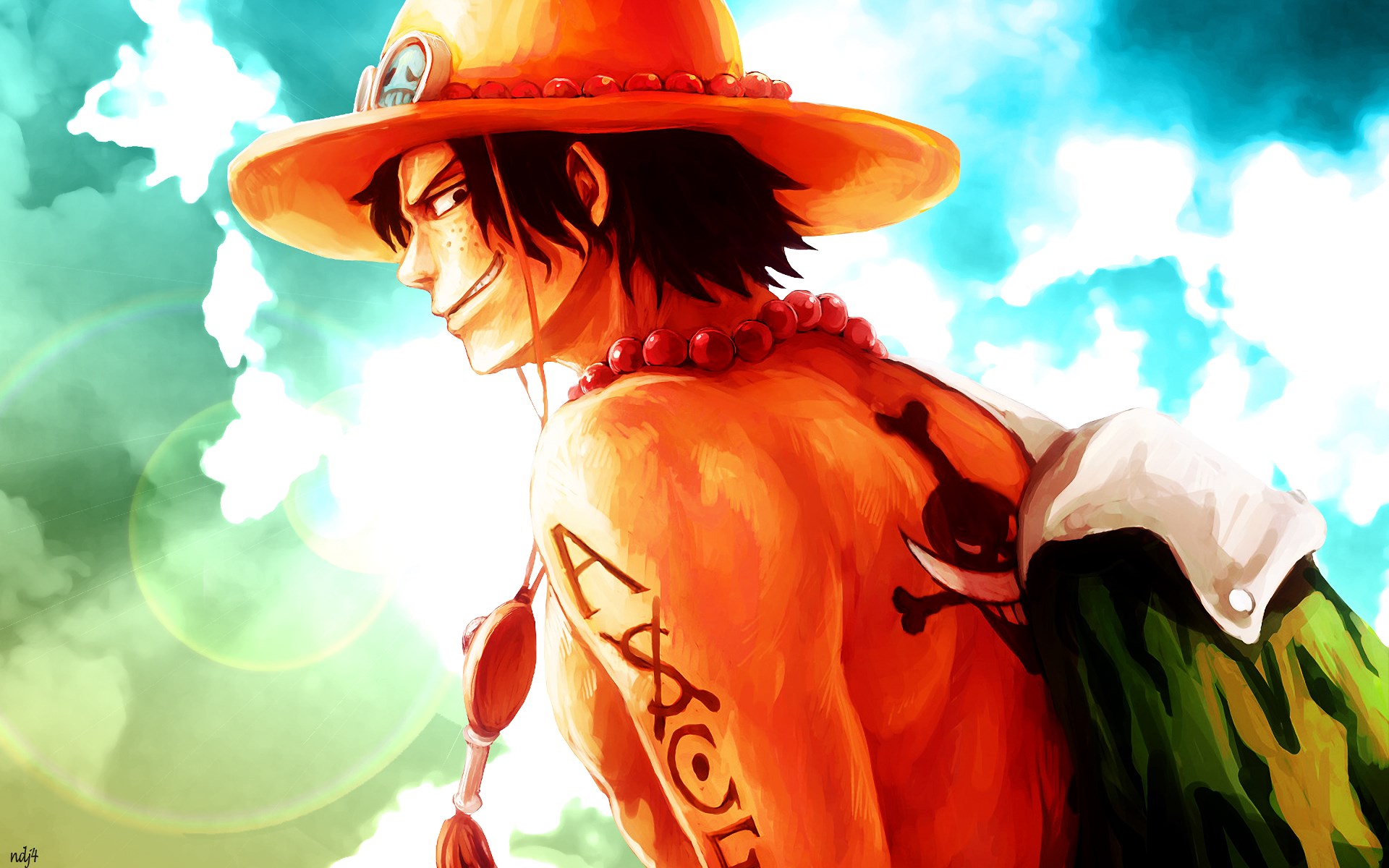 Portgas D. Ace from One Piece HD Wallpaper
