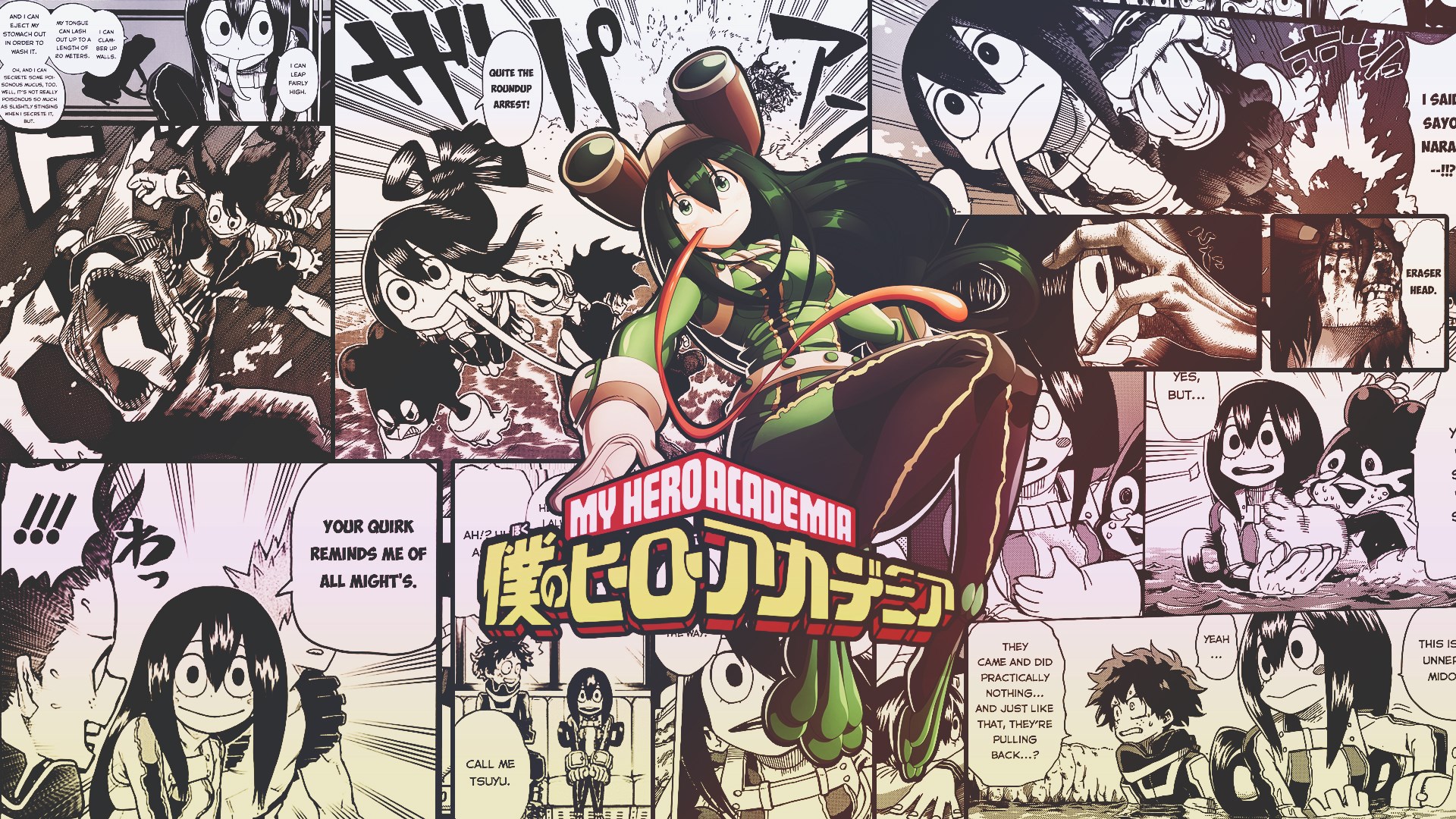 Tsuyu Asui from My Hero Academia HD Wallpaper