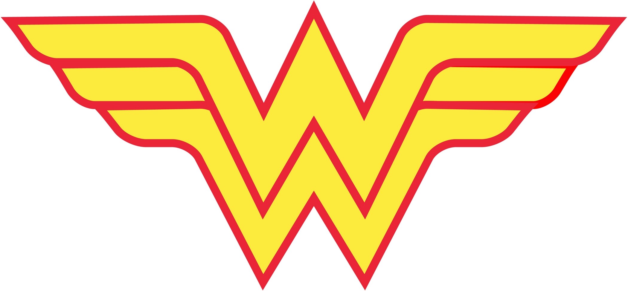 Wonder Woman logo HD Wallpaper