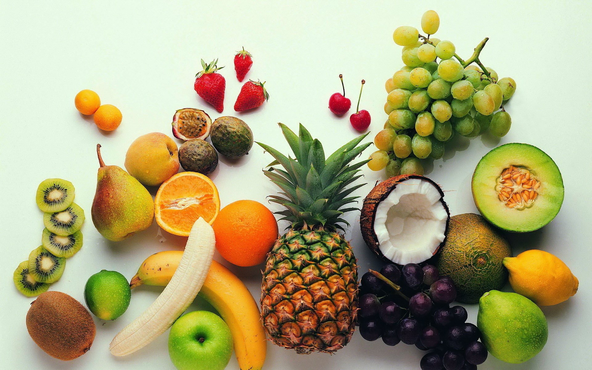 Assortment of Fresh Fruits HD Wallpaper