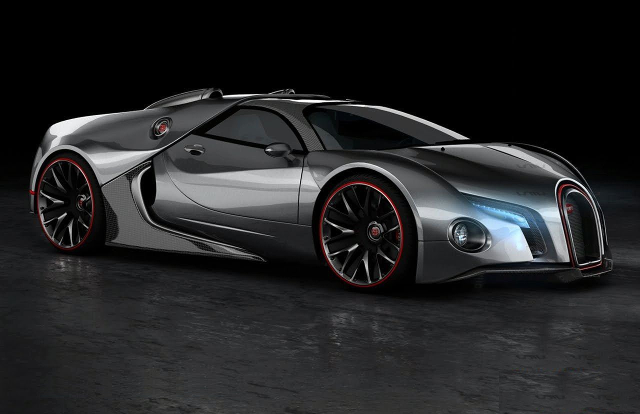 Bugatti Veyron concept car HD Wallpaper