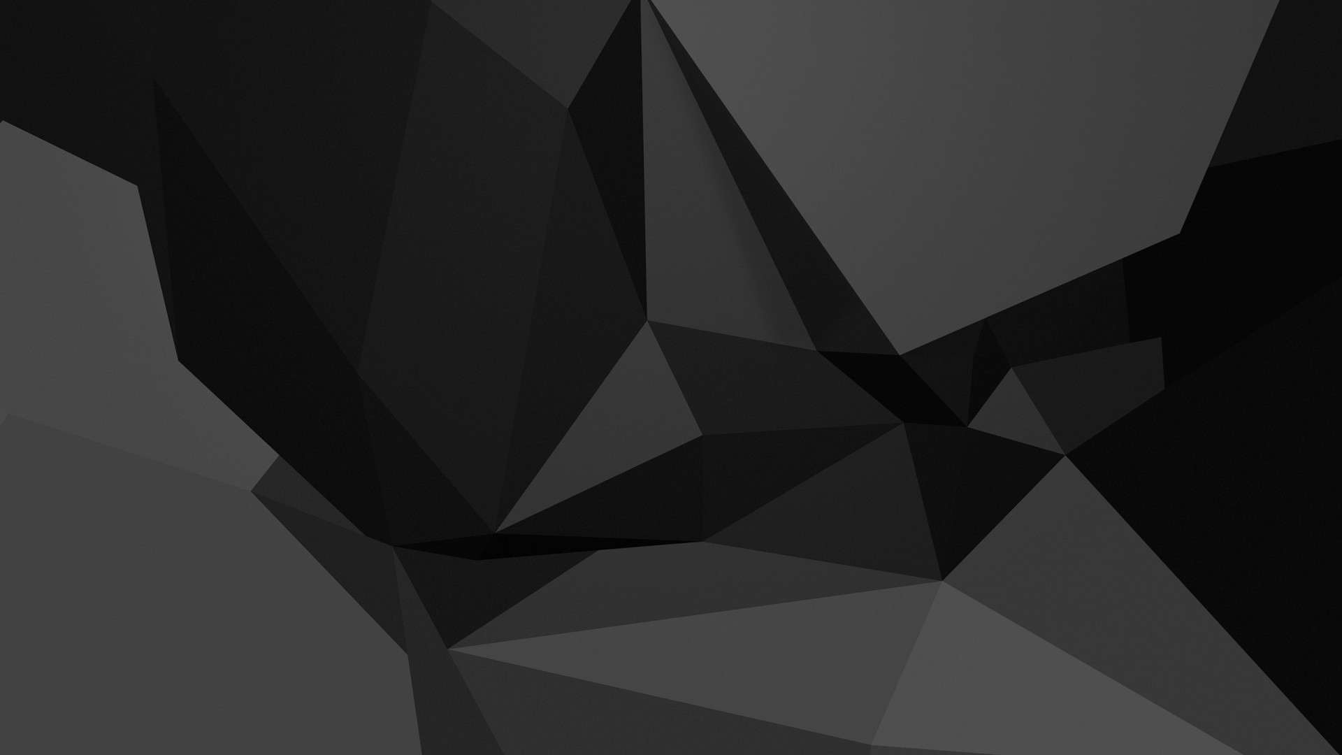 Abstract dark geometric shapes HD Wallpaper