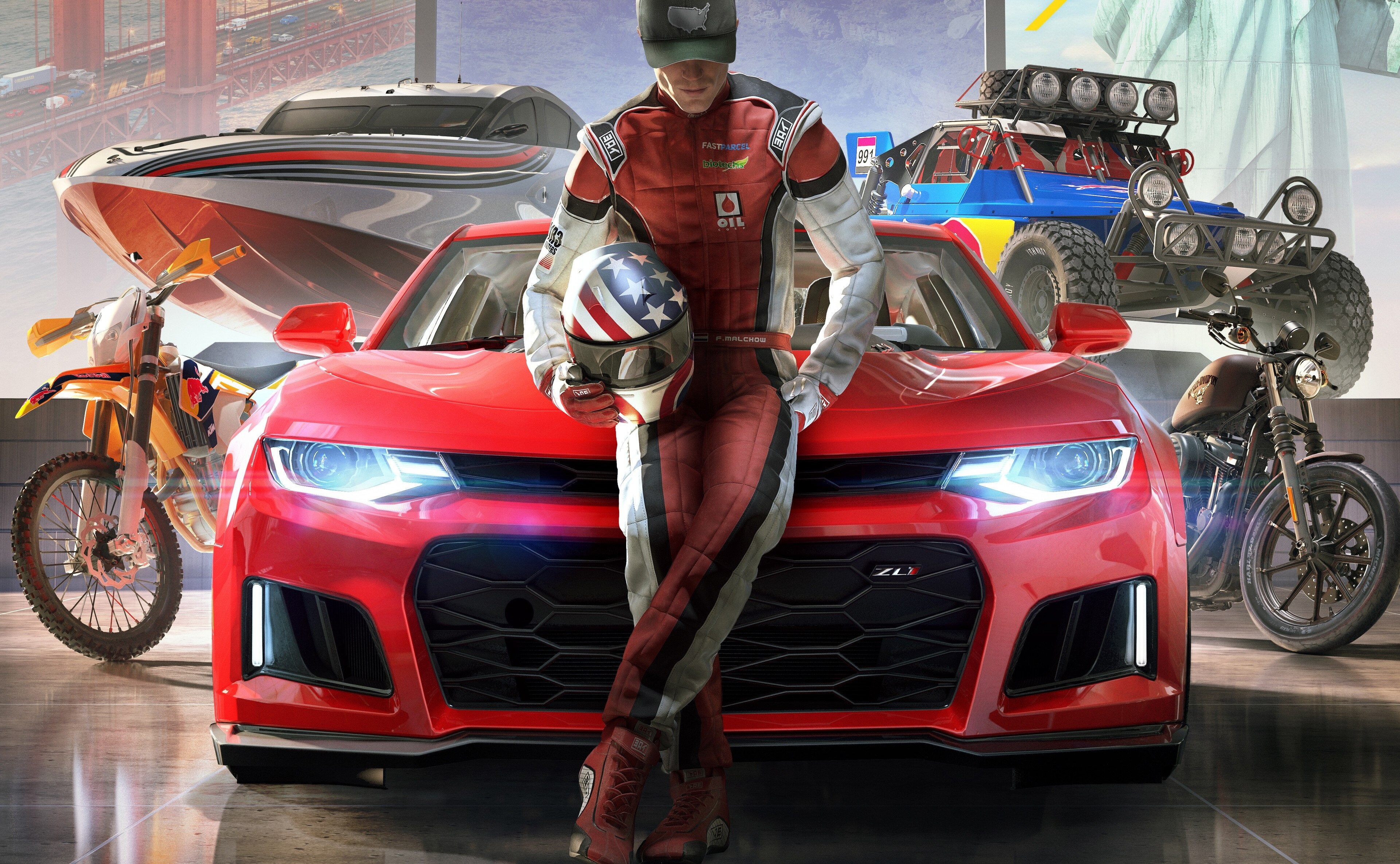 The Crew 2 4K Download HD Wallpaper
