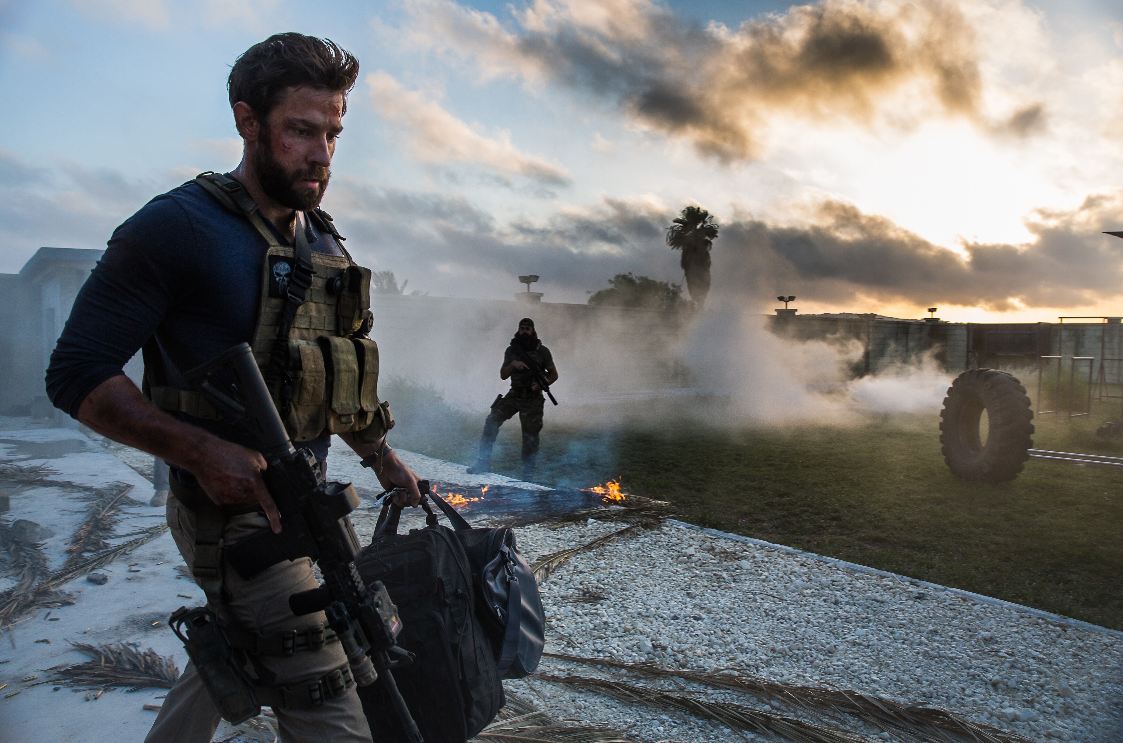 Soldiers in 13 Hours: The Secret Soldiers of Benghazi 4K HD Wallpaper