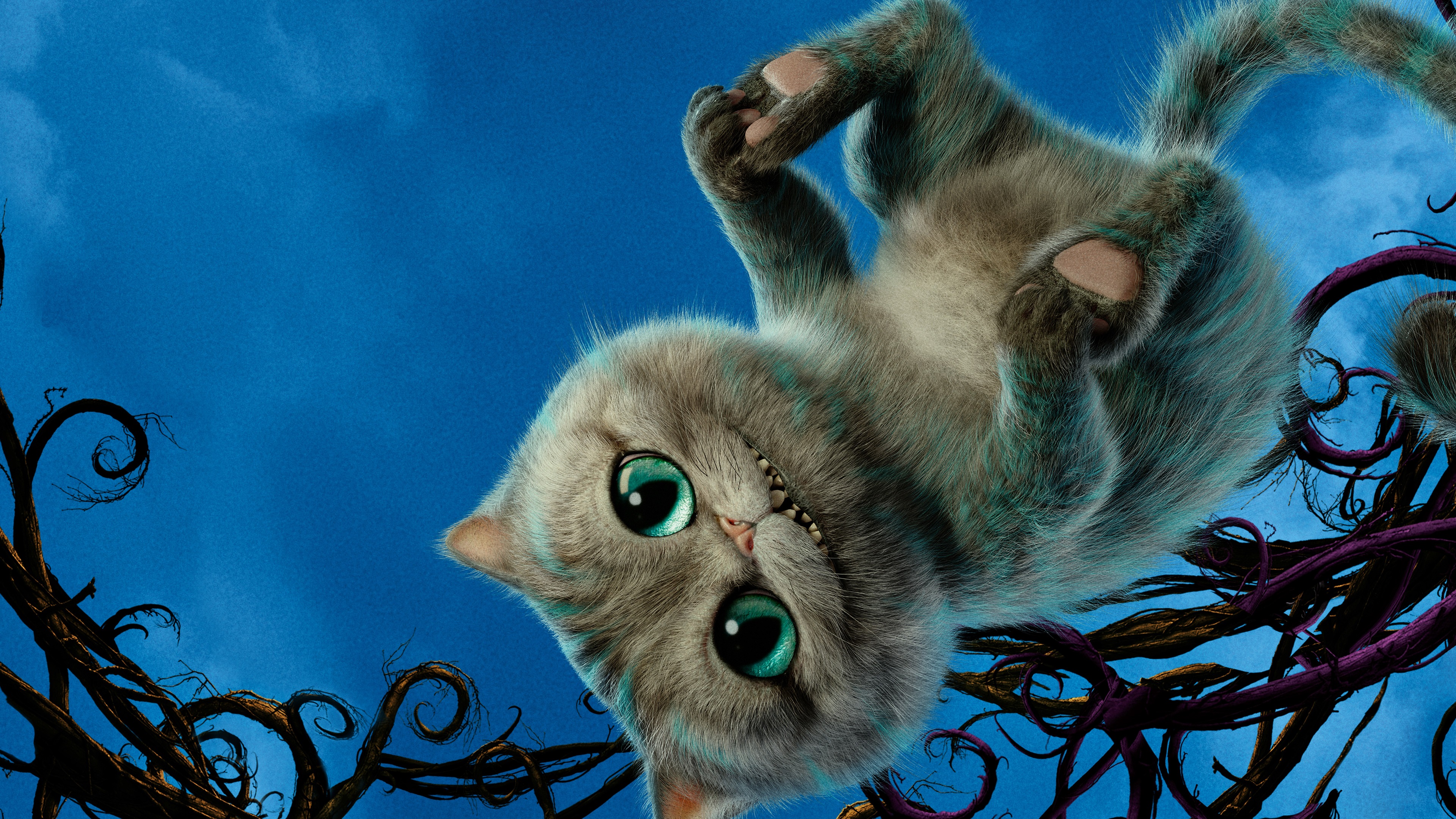 Cheshire Cat from Alice in Wonderland 4K HD Wallpaper