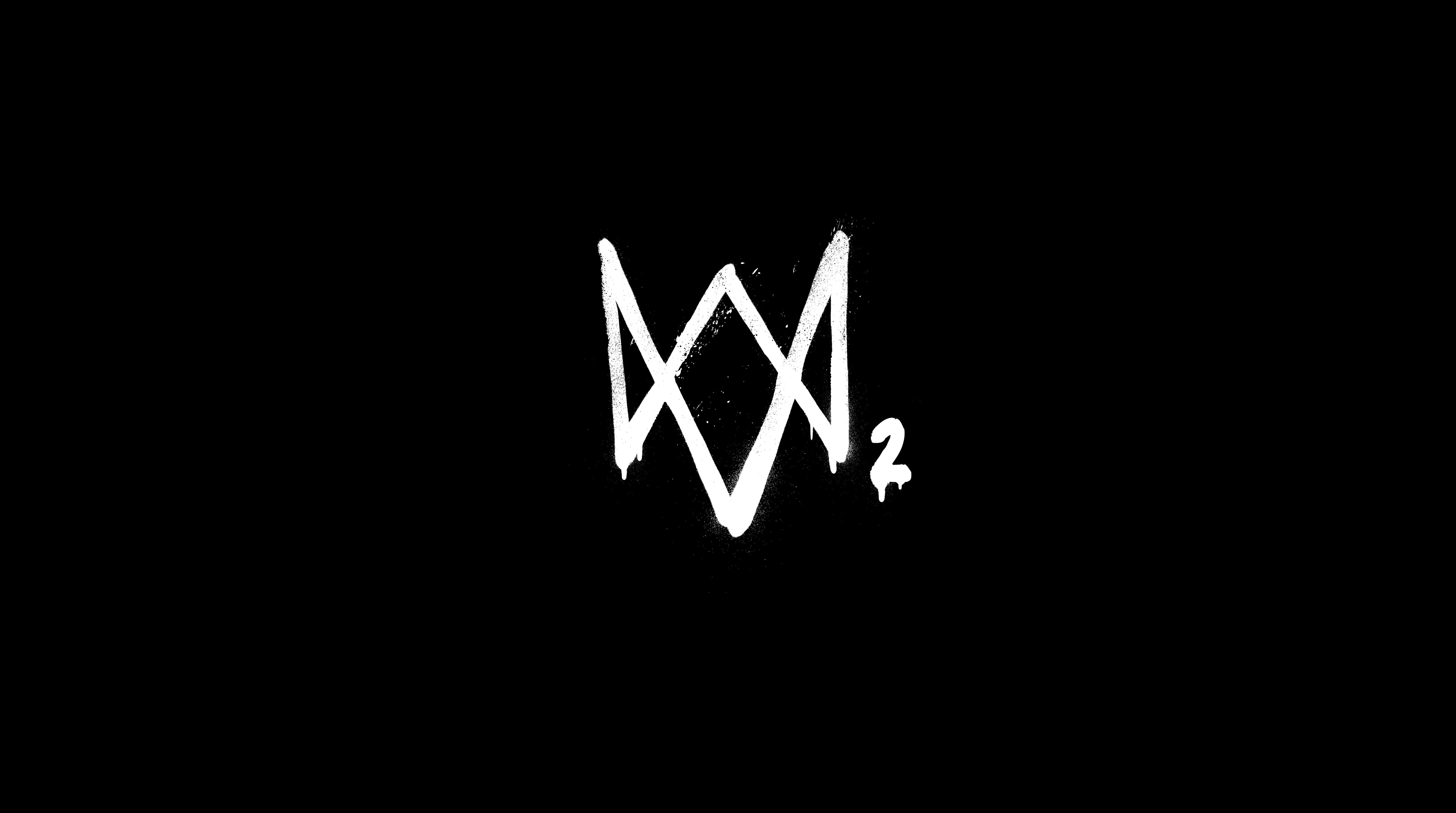 Watch Dogs 2 logo HD Wallpaper