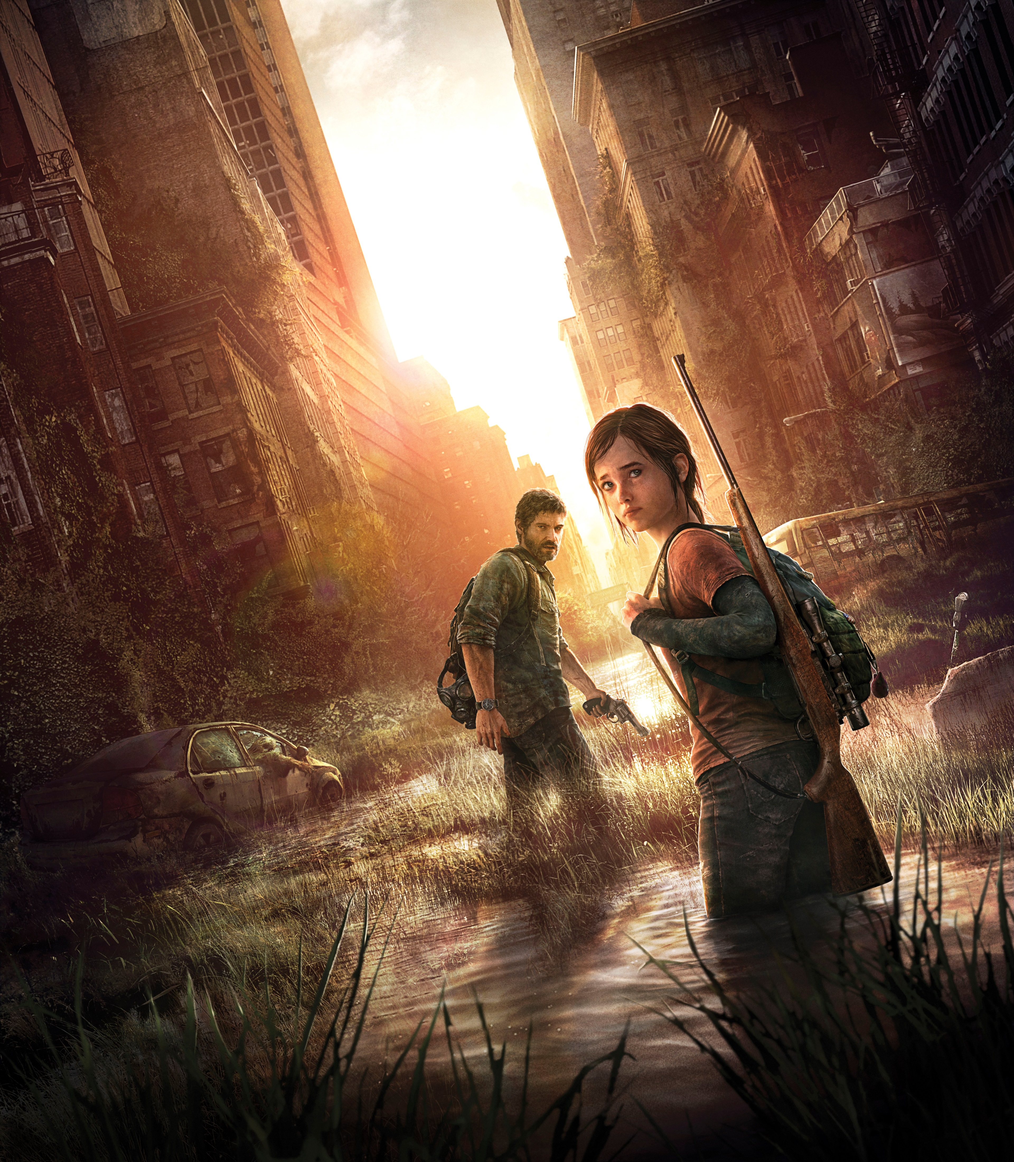 Joel and Ellie from The Last of Us 4K HD Wallpaper