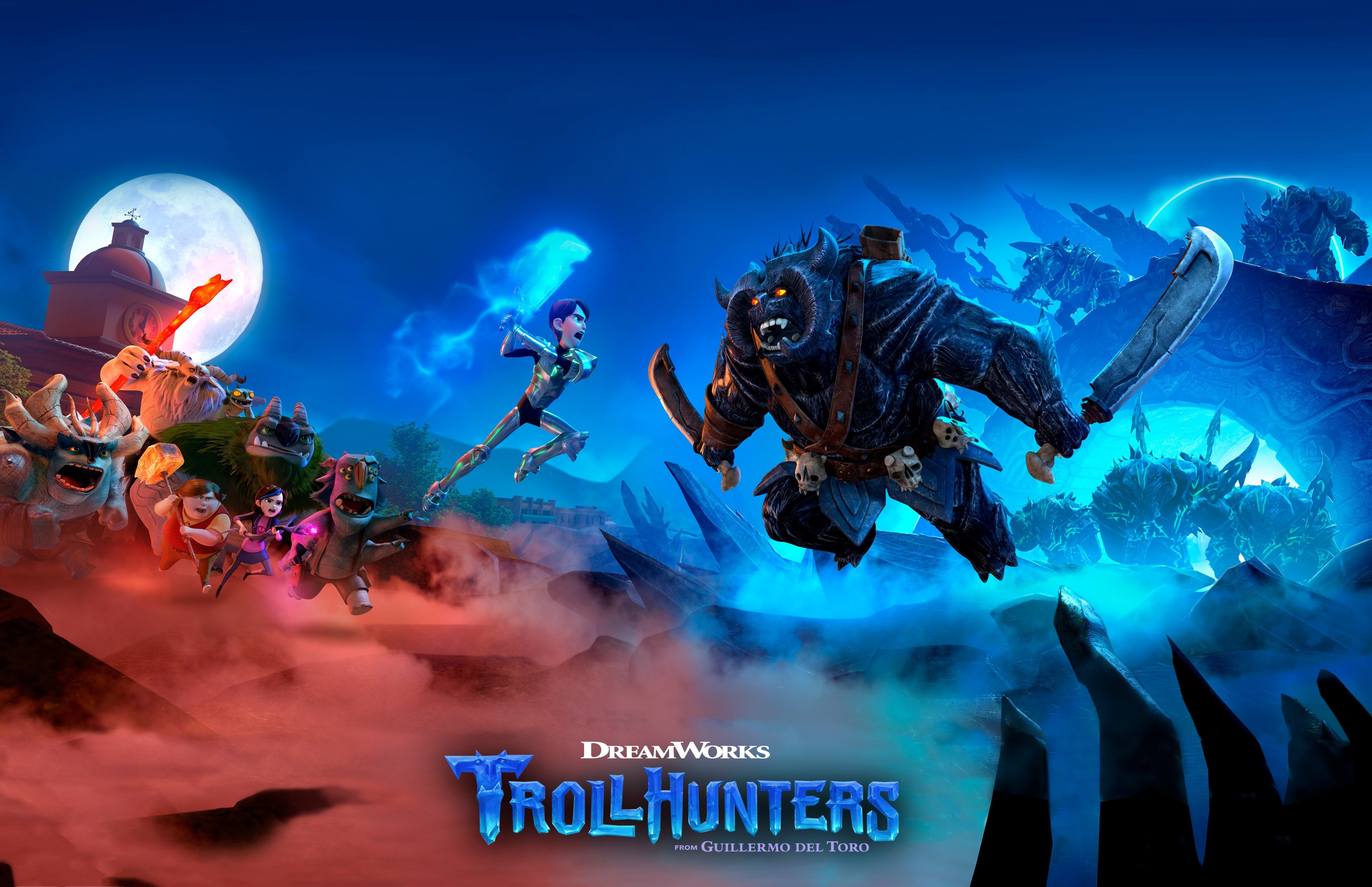 Trollhunters 4K HD Wallpaper