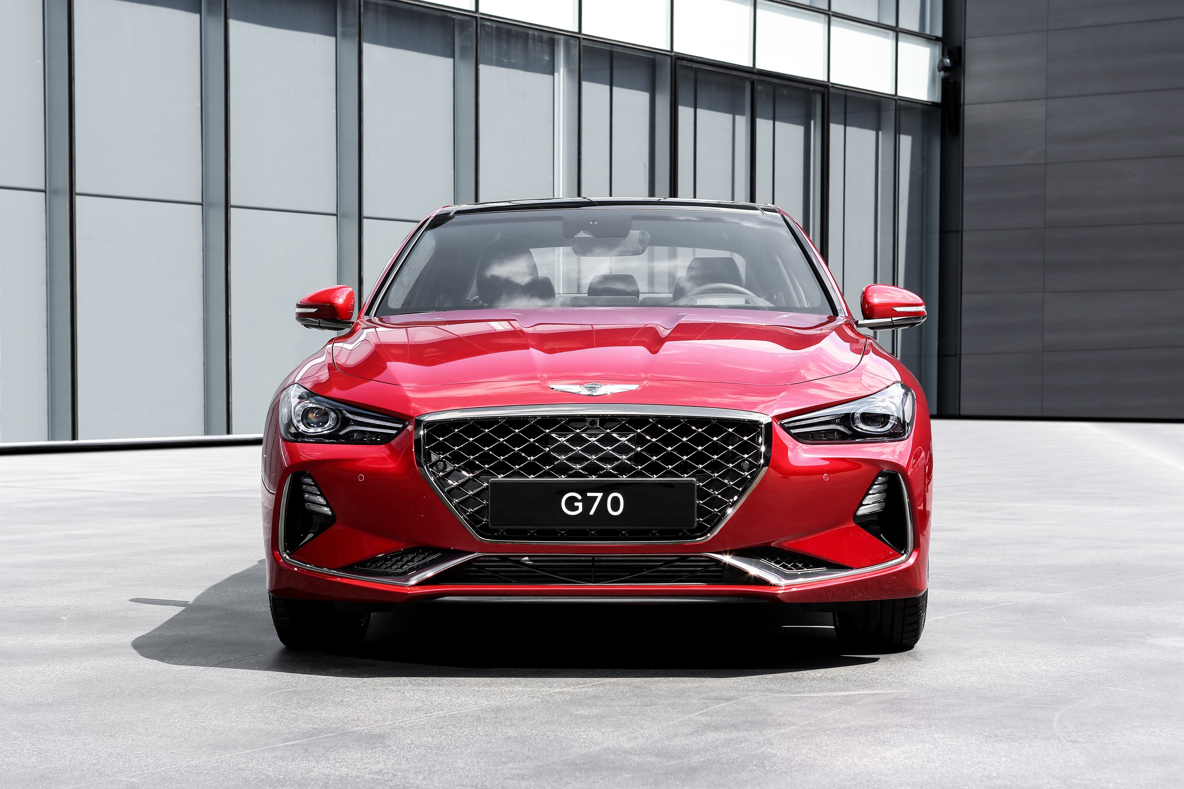 Red Genesis G70 4K HD Wallpaper