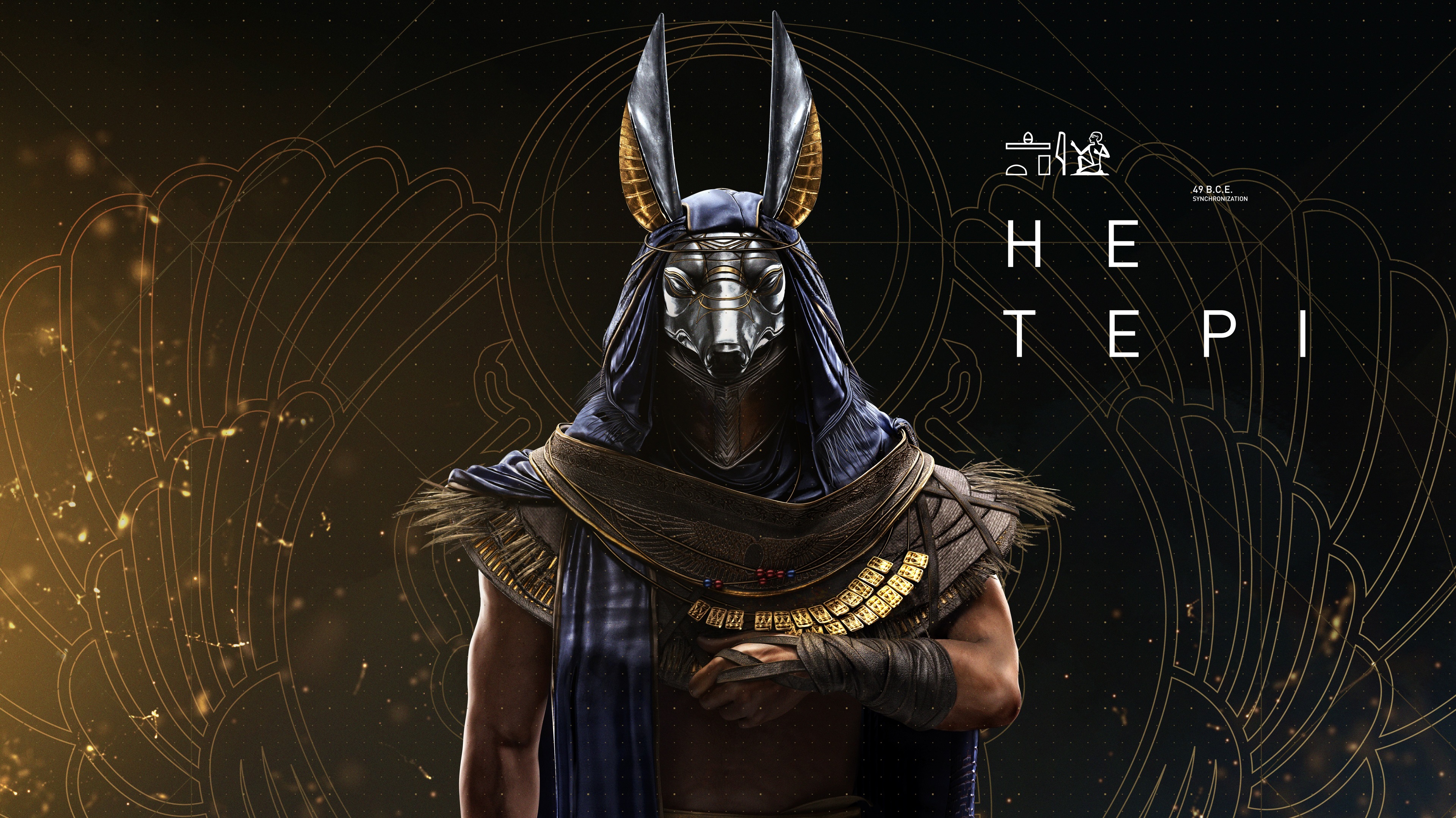 Hetepi from Assassin's Creed Origins 4K HD Wallpaper