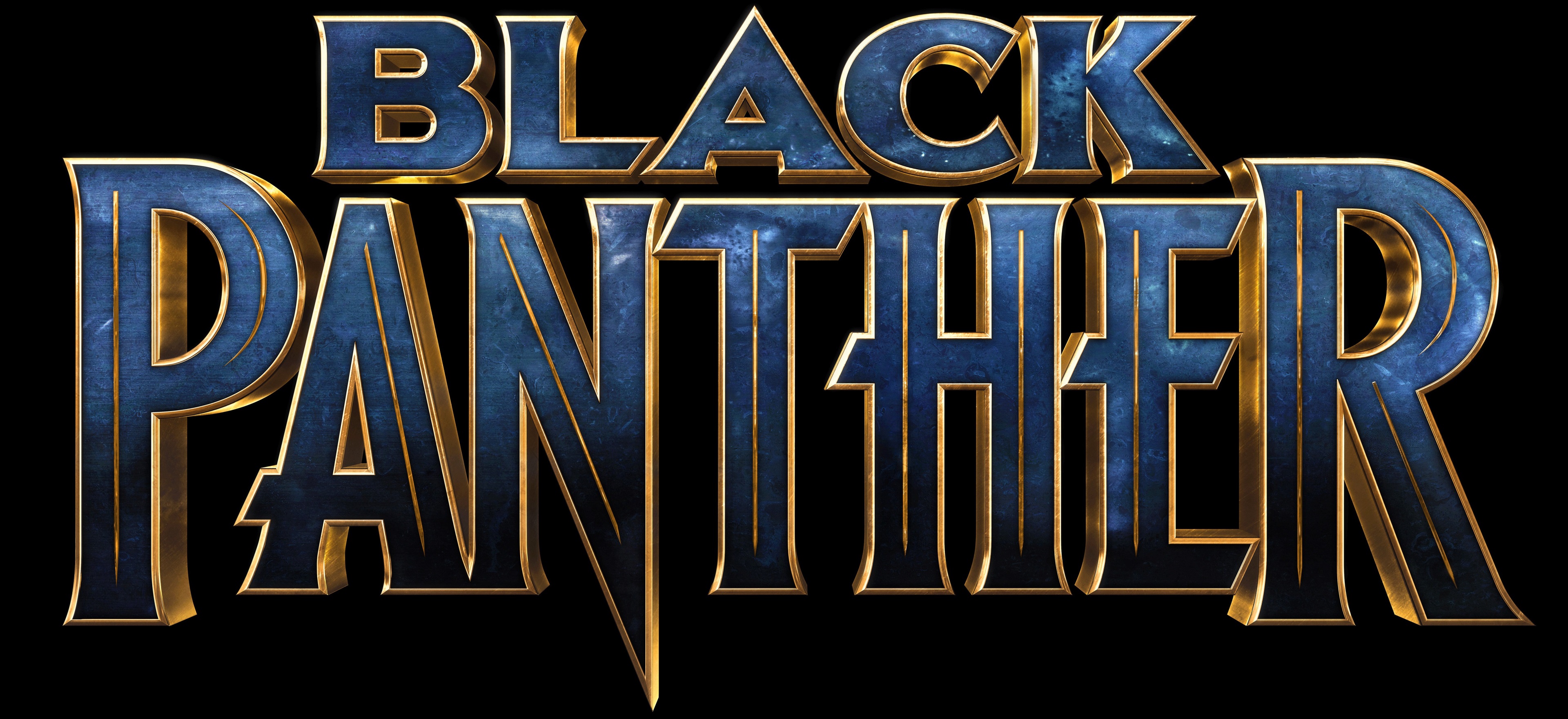 Black Panther 4K Logo HD Wallpaper