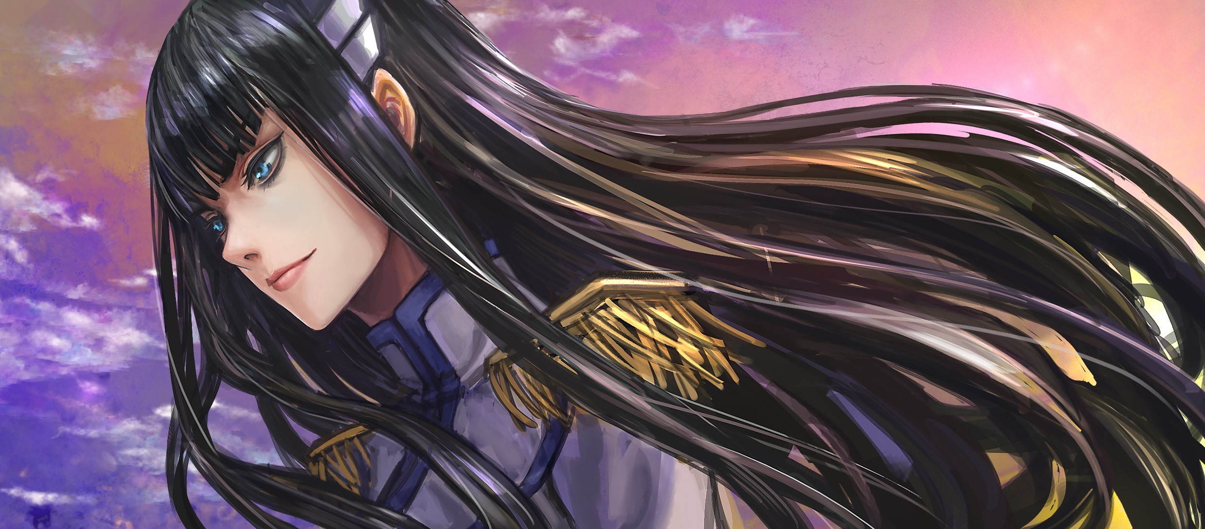 Satsuki Kiryuin from Kill la Kill HD Wallpaper