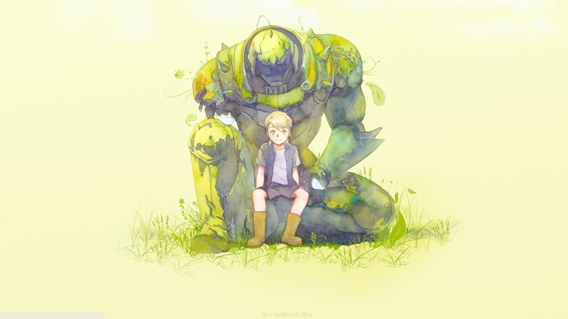 Alphonse Elric from Fullmetal Alchemist HD Wallpaper