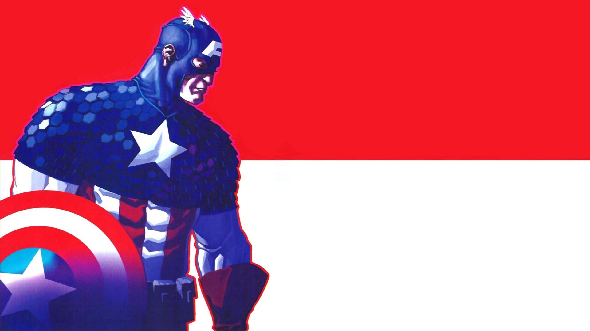 Captain America from Marvel Comics HD Wallpaper