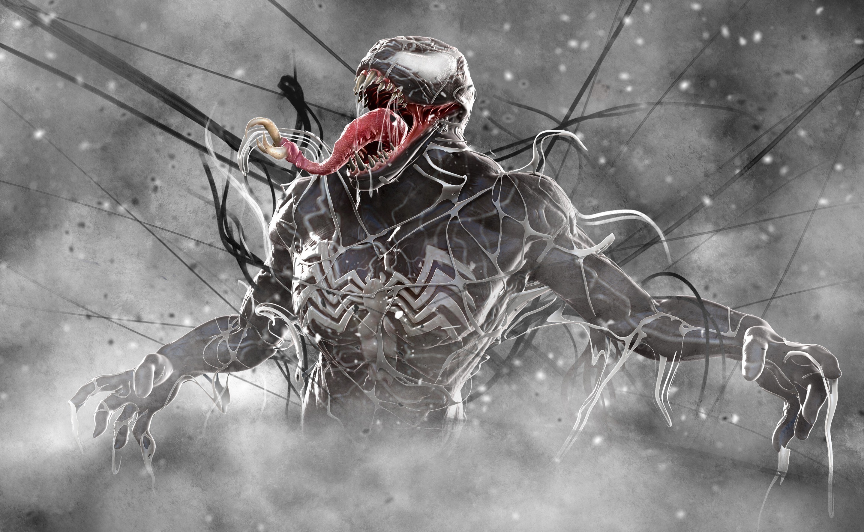 Venom from Marvel Comics HD Wallpaper