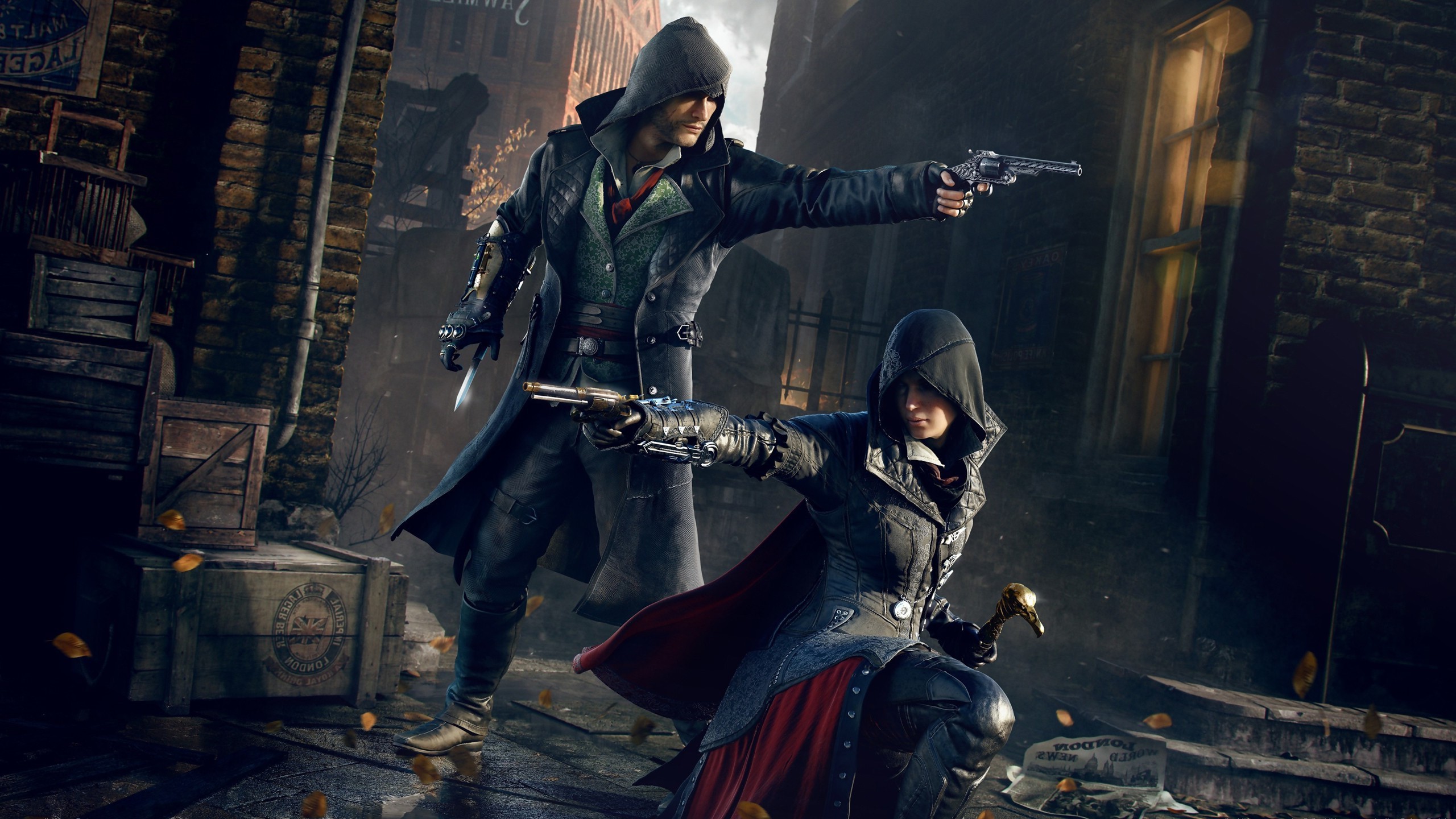 Jacob and Evie Frye from Assassin's Creed Syndicate HD Wallpaper