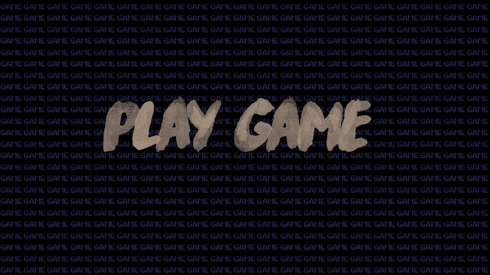 Play Game text on game background HD Wallpaper