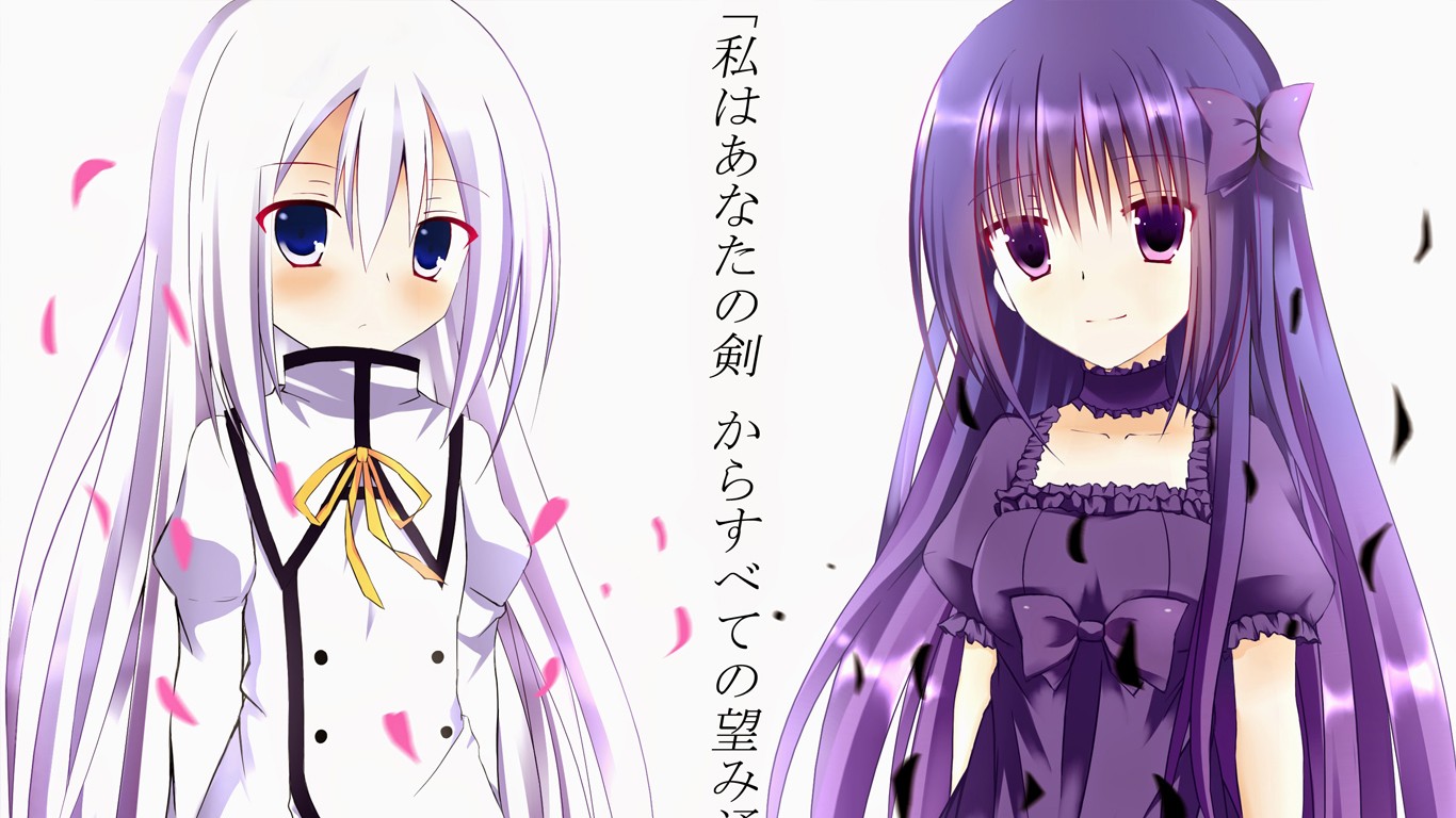 Restia and Ashdoll from Seirei Tsukai no Blade Dance HD Wallpaper