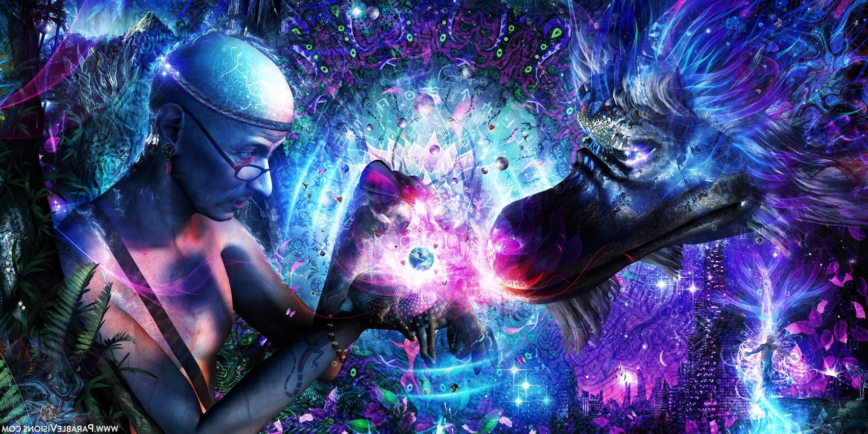 Cameron Gray spiritual sacred geometry art HD Wallpaper