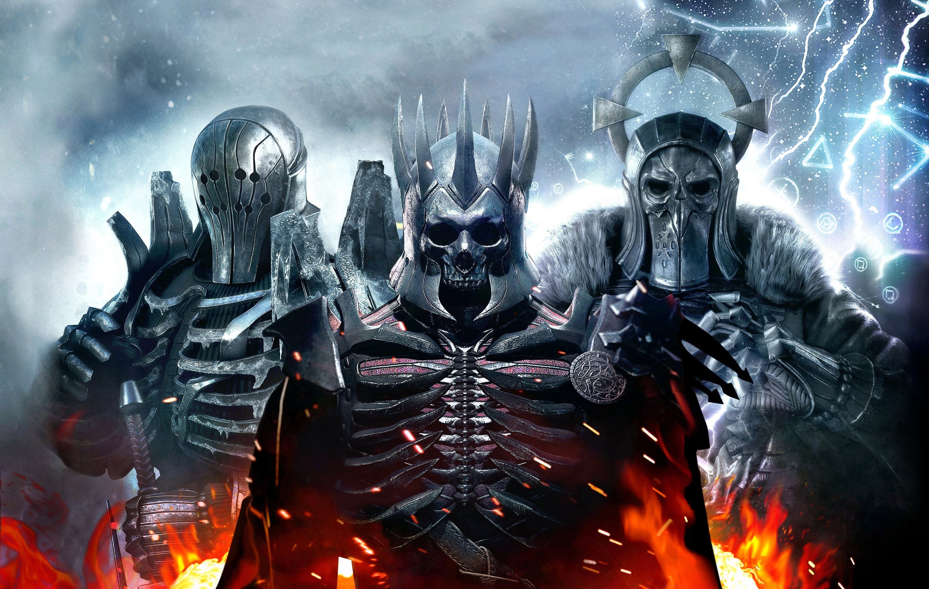 The Witcher 3 Wild Hunt Eredin and Wild Hunt HD Wallpaper