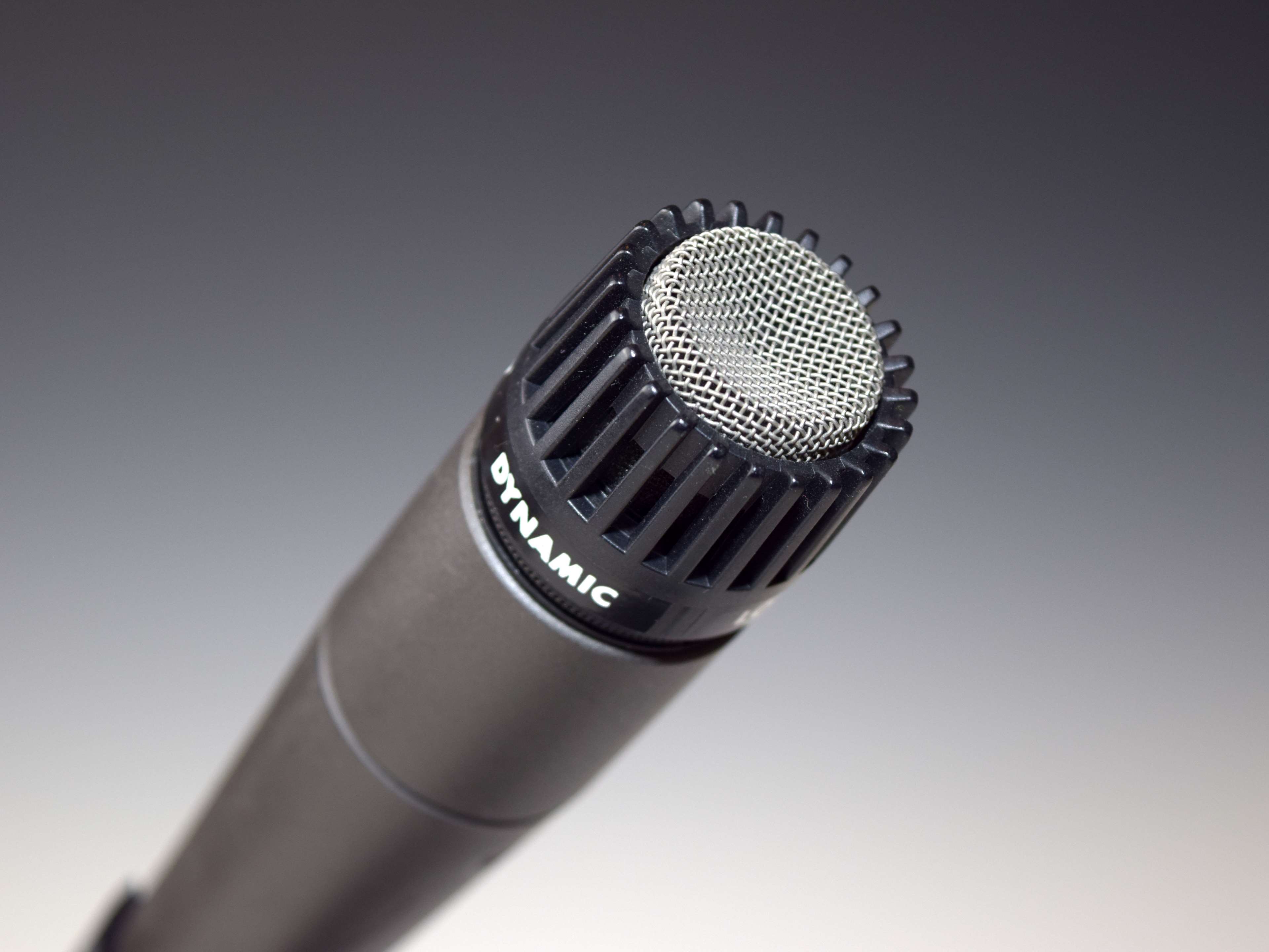 Close up of a dynamic microphone HD Wallpaper