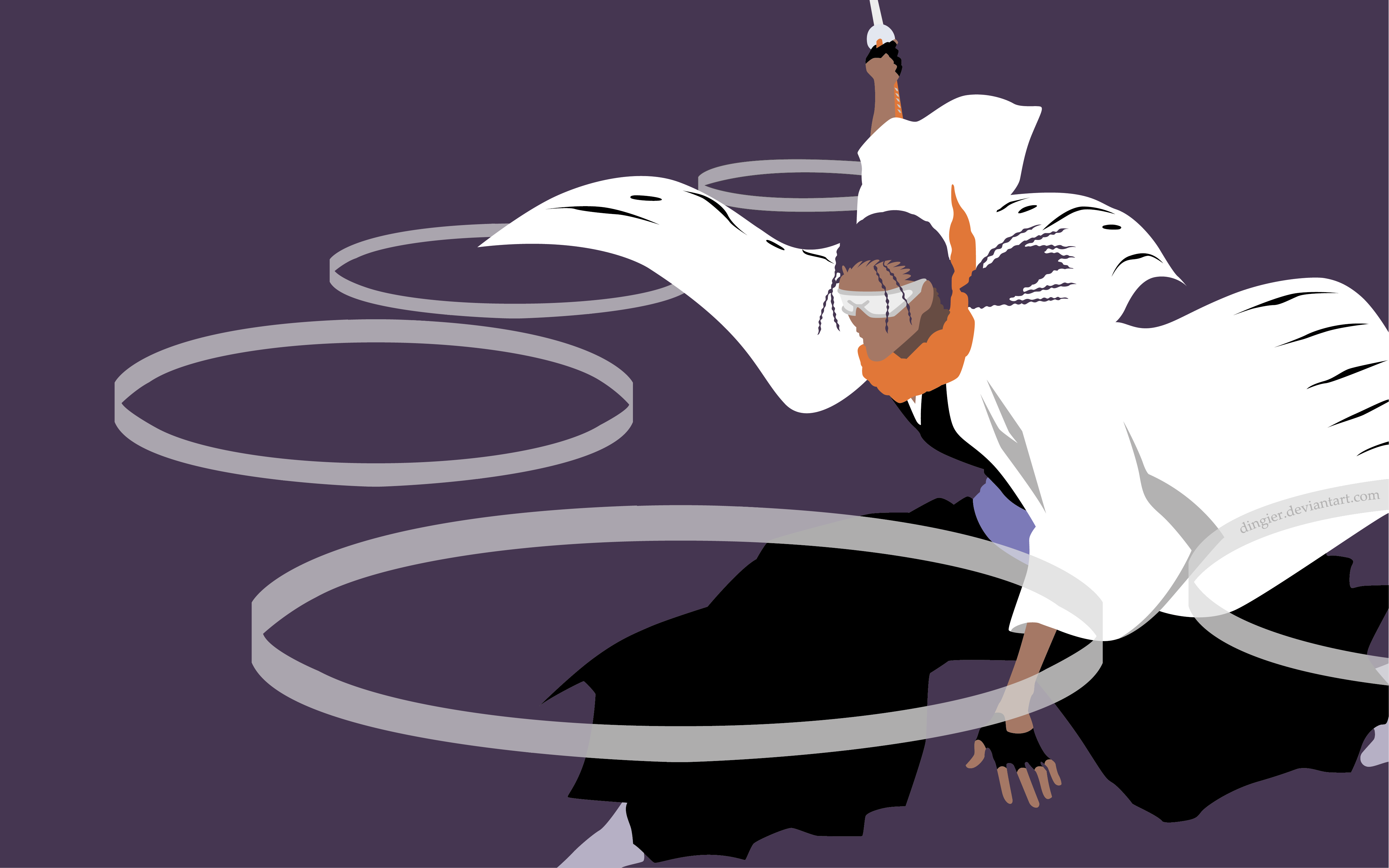 Kaname Tosen from Bleach HD Wallpaper