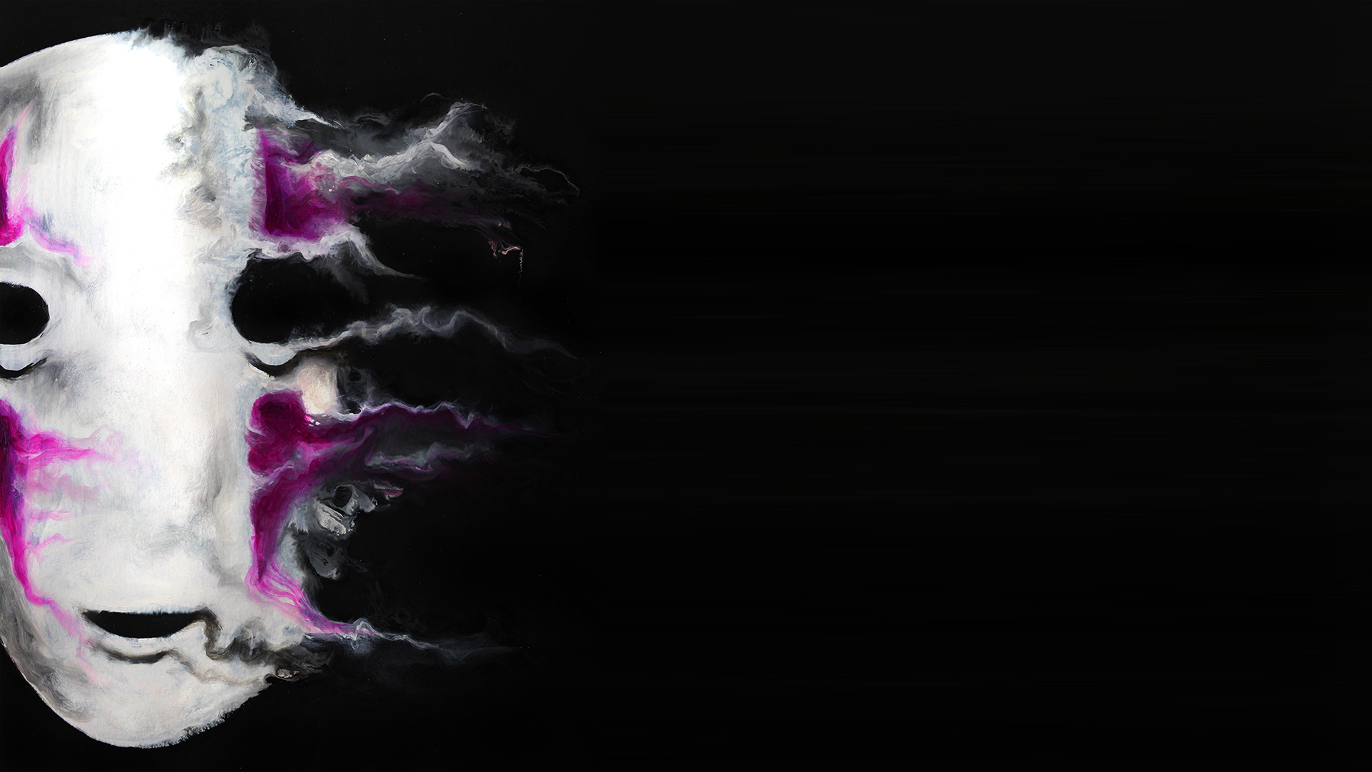Mysterious No-Face Mask from Spirited Away HD Wallpaper