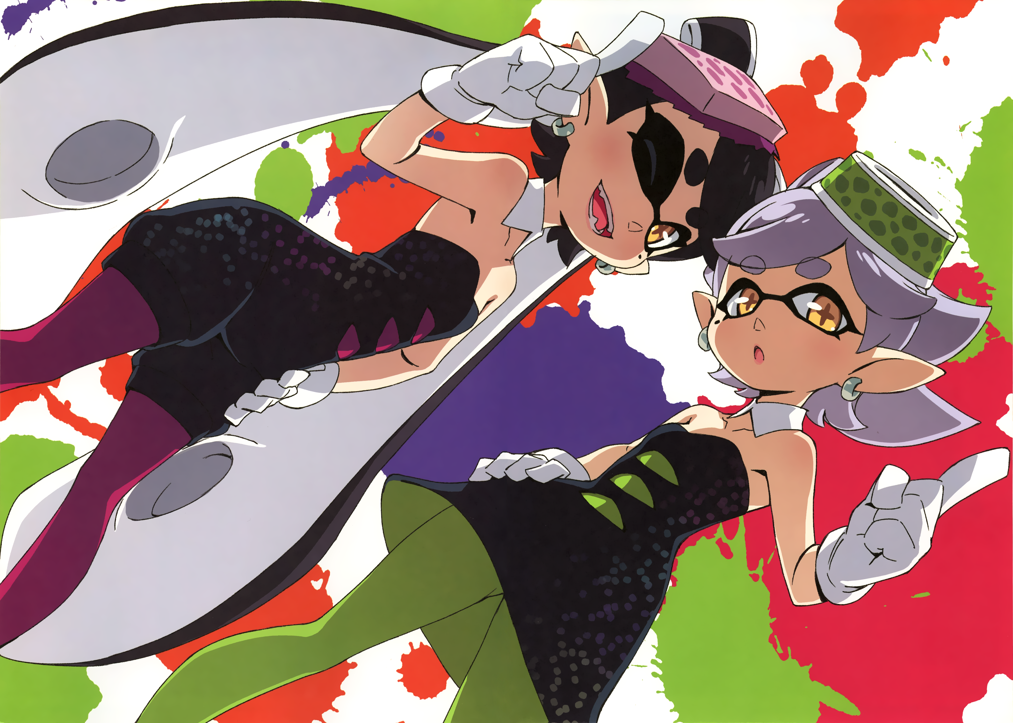 Callie and Marie from Splatoon HD Wallpaper