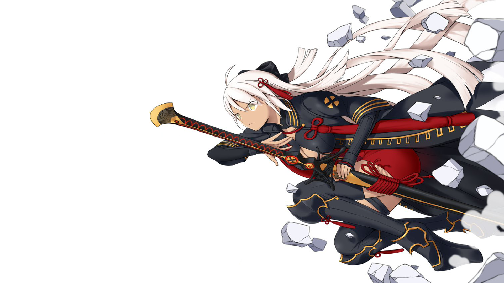 Okita Alter from Fate/Grand Order HD Wallpaper
