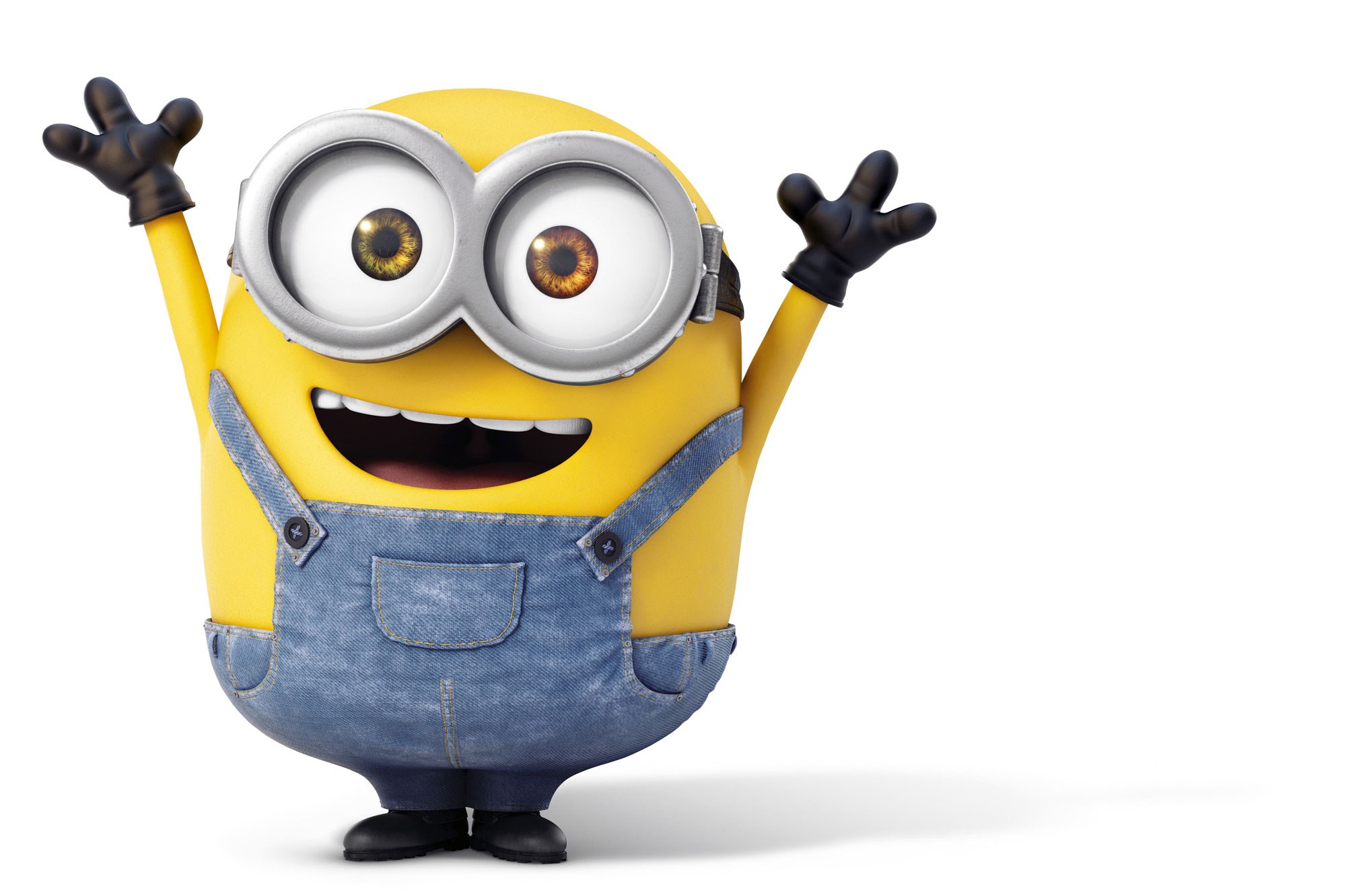 Minion from Despicable Me waving HD Wallpaper