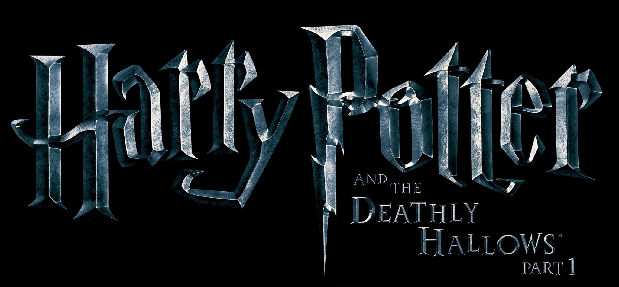 Harry Potter and the Deathly Hallows Part 1 logo HD Wallpaper