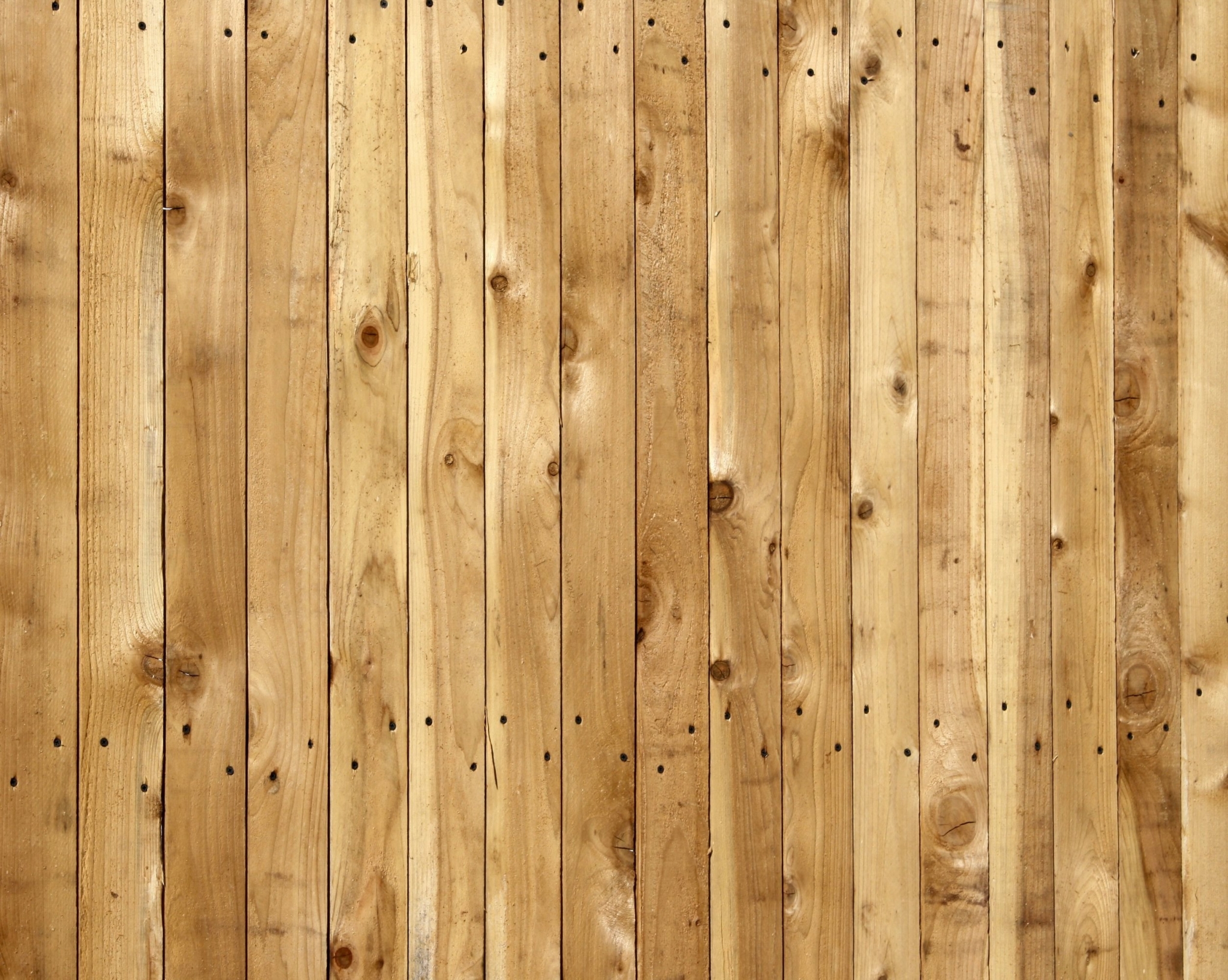 Wooden fence with nails HD Wallpaper