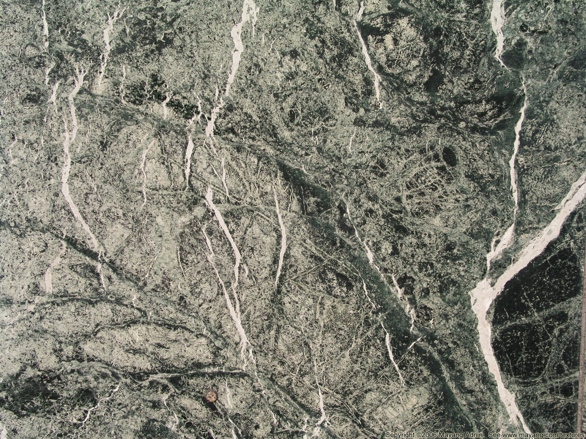 Green Marble Texture with White Veins HD Wallpaper