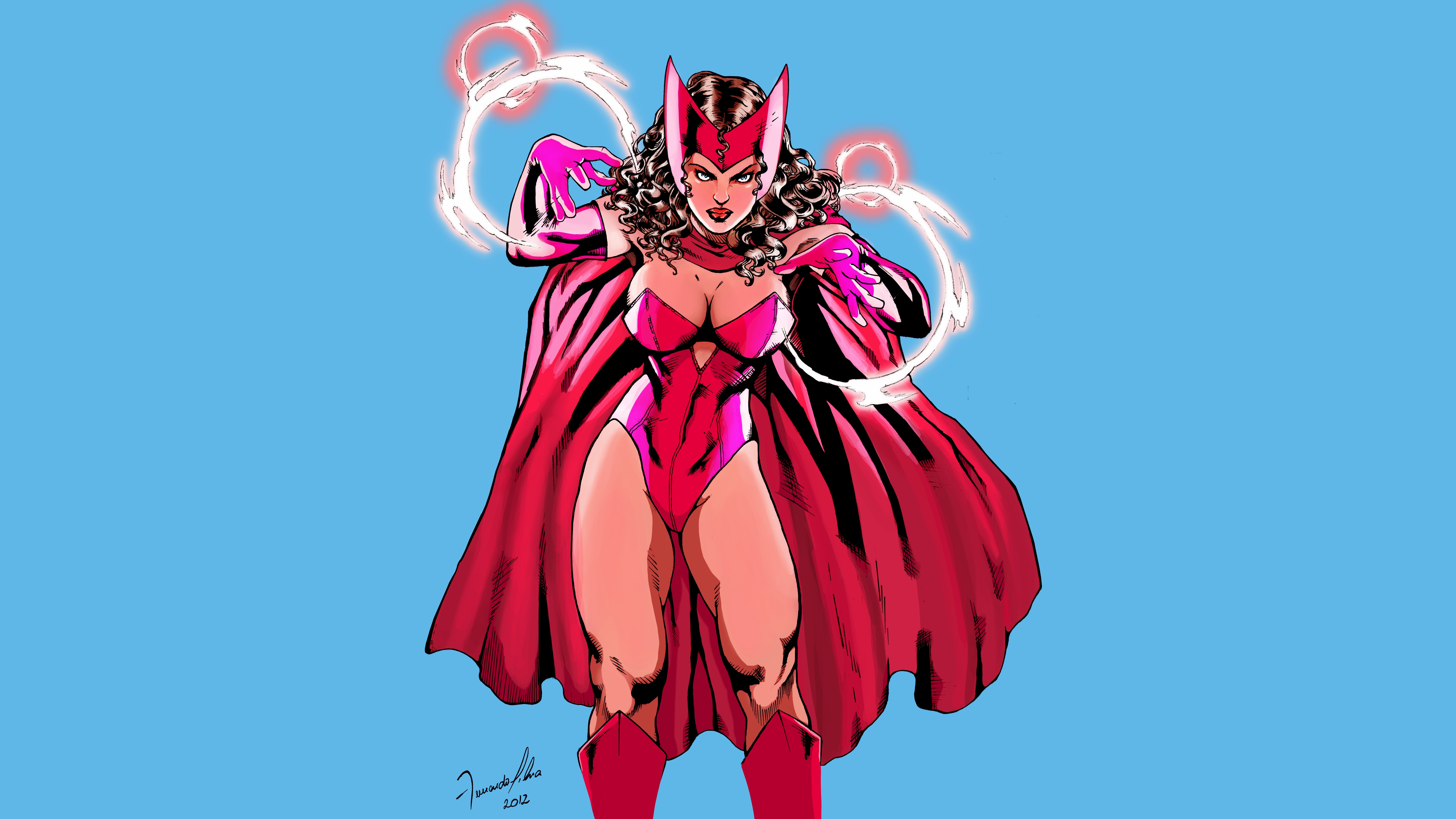 Scarlet Witch from Marvel HD Wallpaper