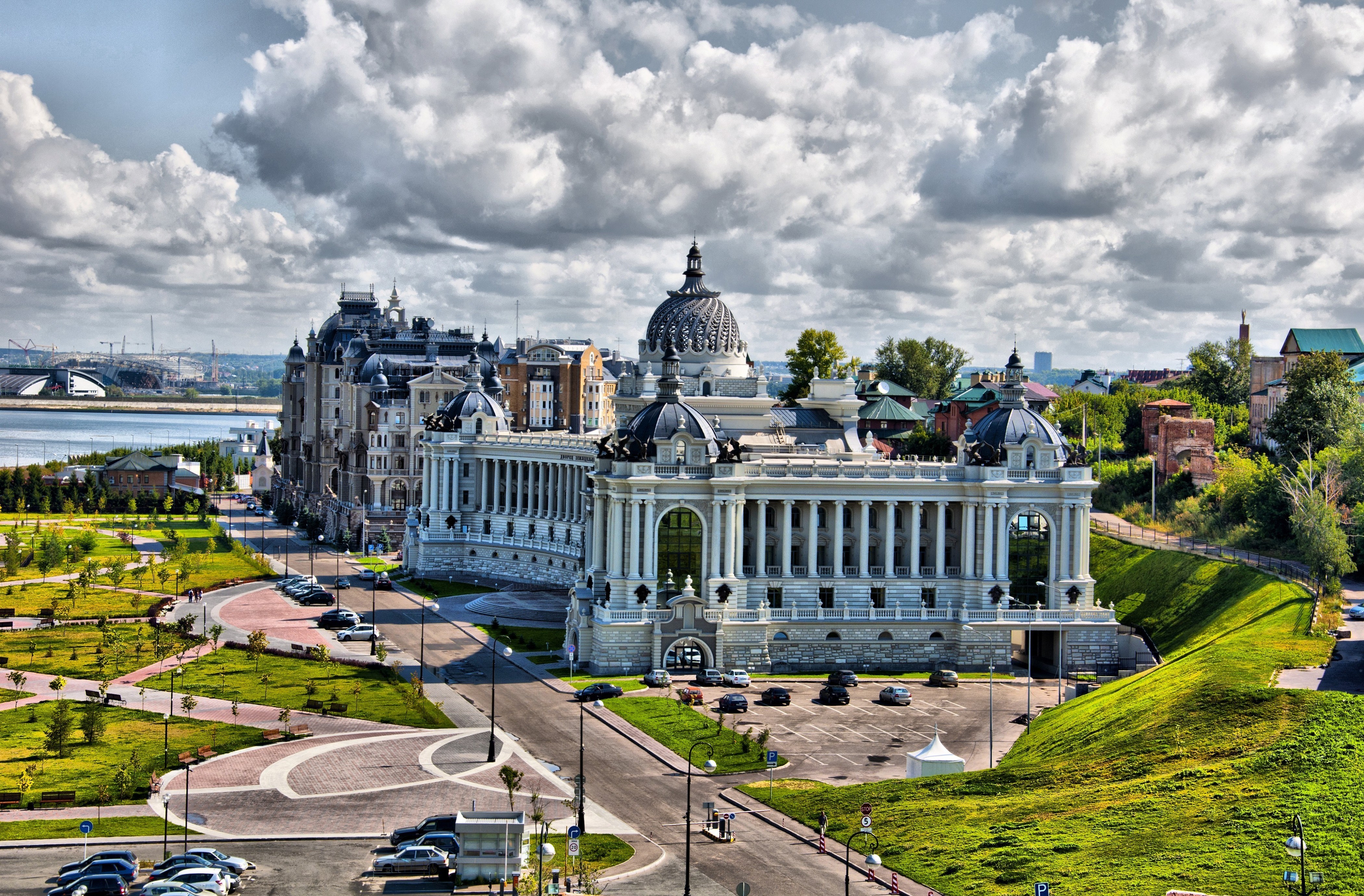 Palace of Agriculture in Kazan HD Wallpaper