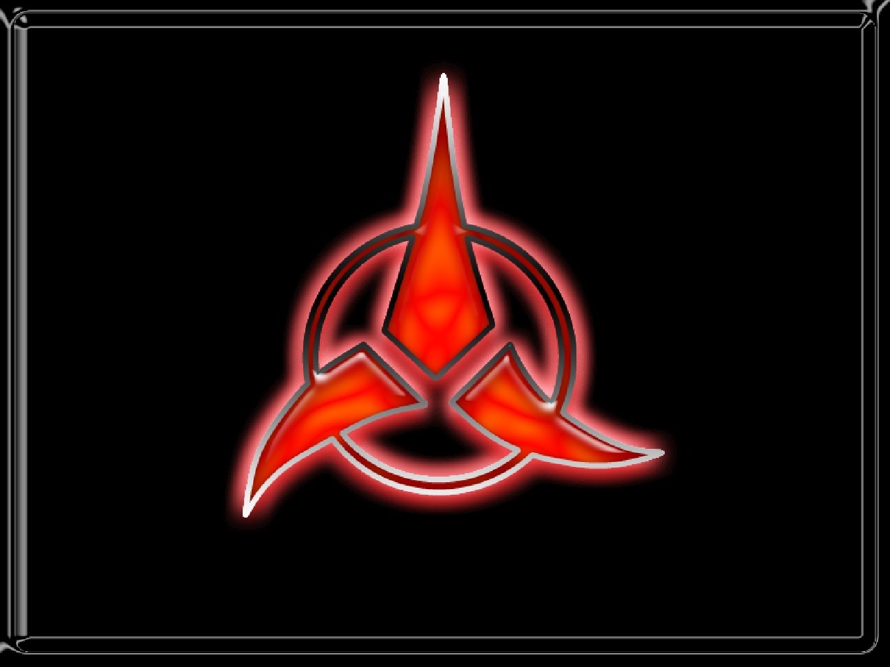 Klingon Empire symbol from Star Trek HD Wallpaper