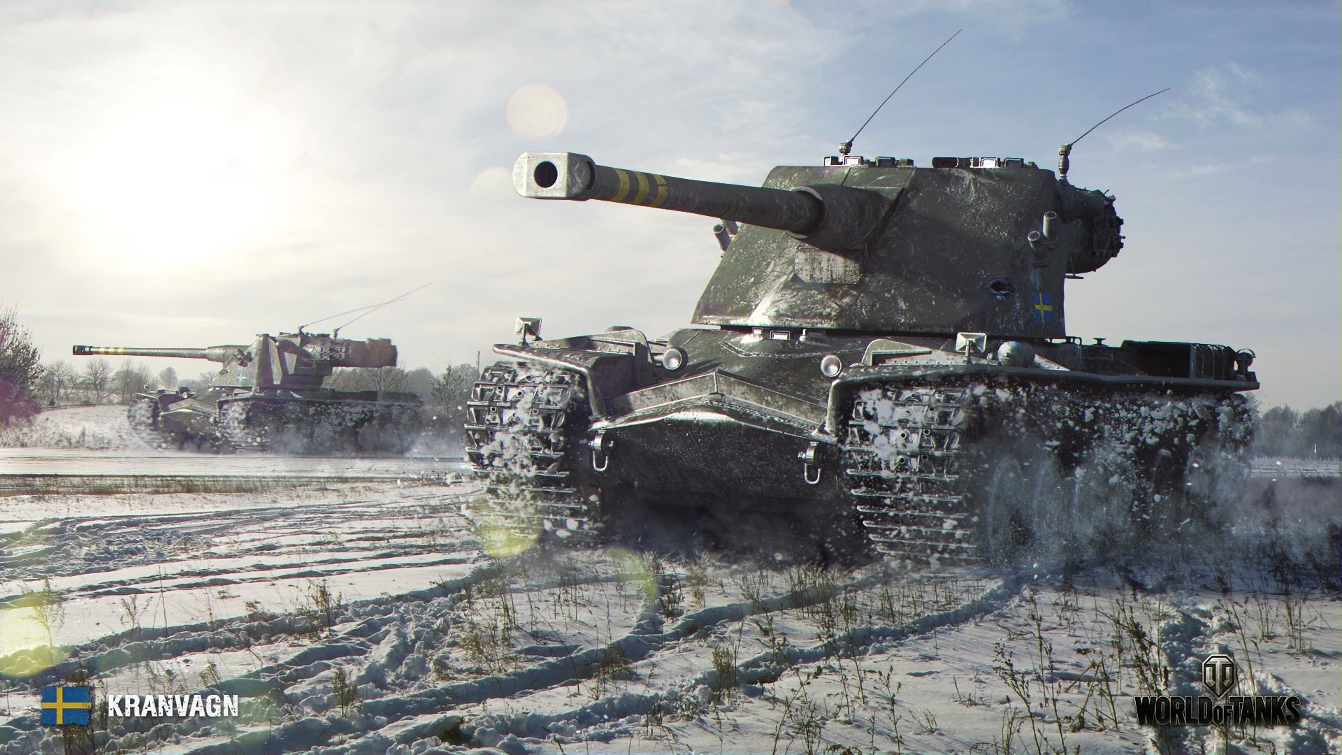 Kranvagn tanks in World of Tanks HD Wallpaper