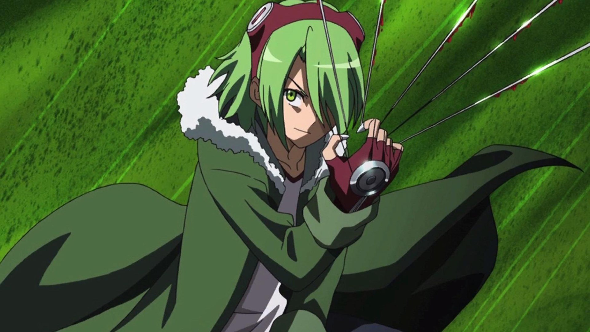 Tatsumi from Akame ga Kill holding weapons HD Wallpaper